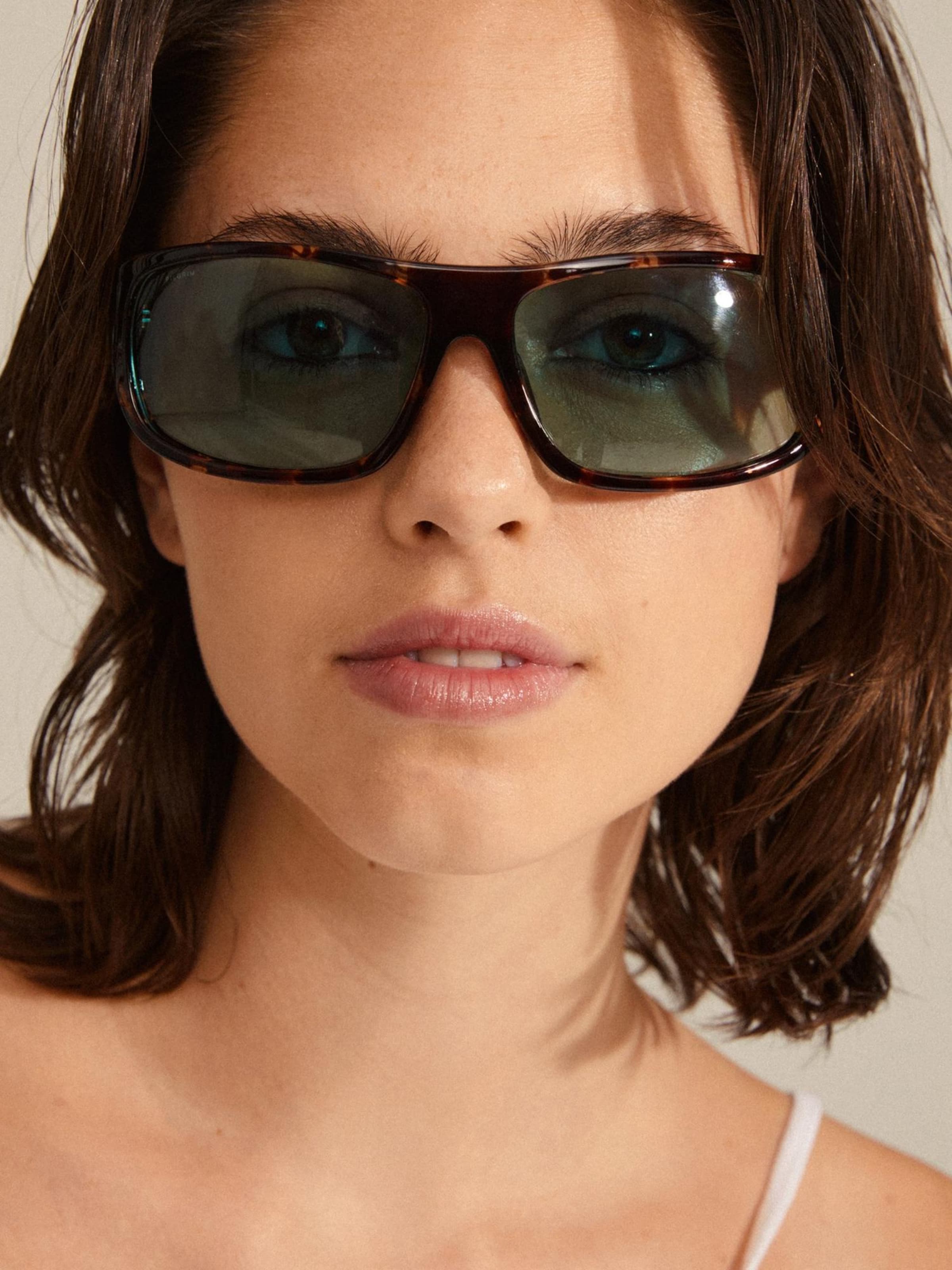 Pilgrim Sunčane naočale 'Gertrud' smeđa melange