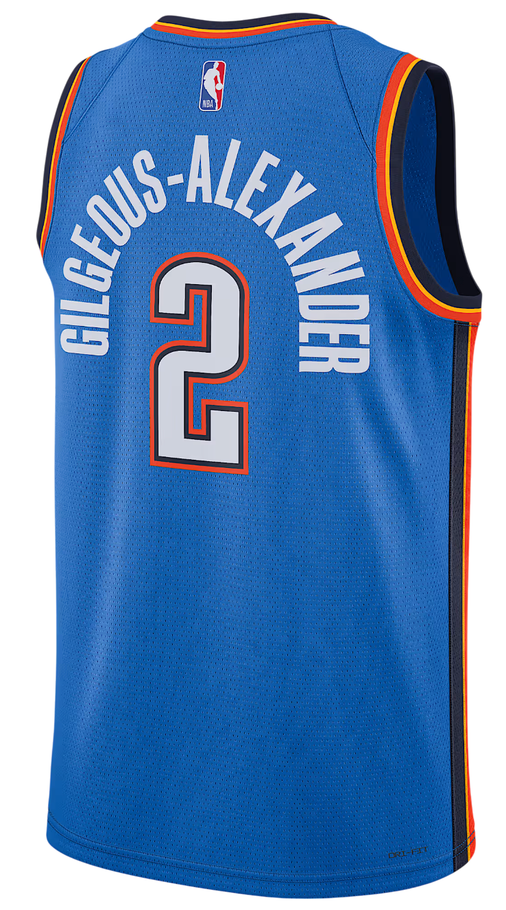 Nike Majica OKC MNK DF SWGMN JSY ICN 22 muške