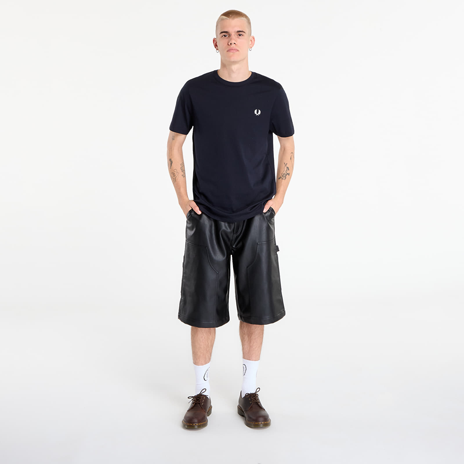 Majica FRED PERRY Crew Neck T-Shirt Navy