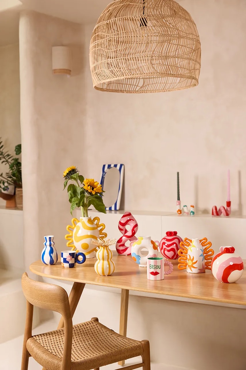 Ukrasna vaza Qué Rico Fernanda 14,5 x 9 x 25,5 cm