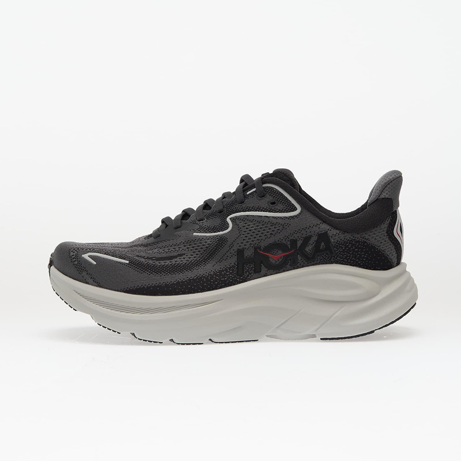 Hoka M Clifton 10 Carbon Black/ Satellite Grey