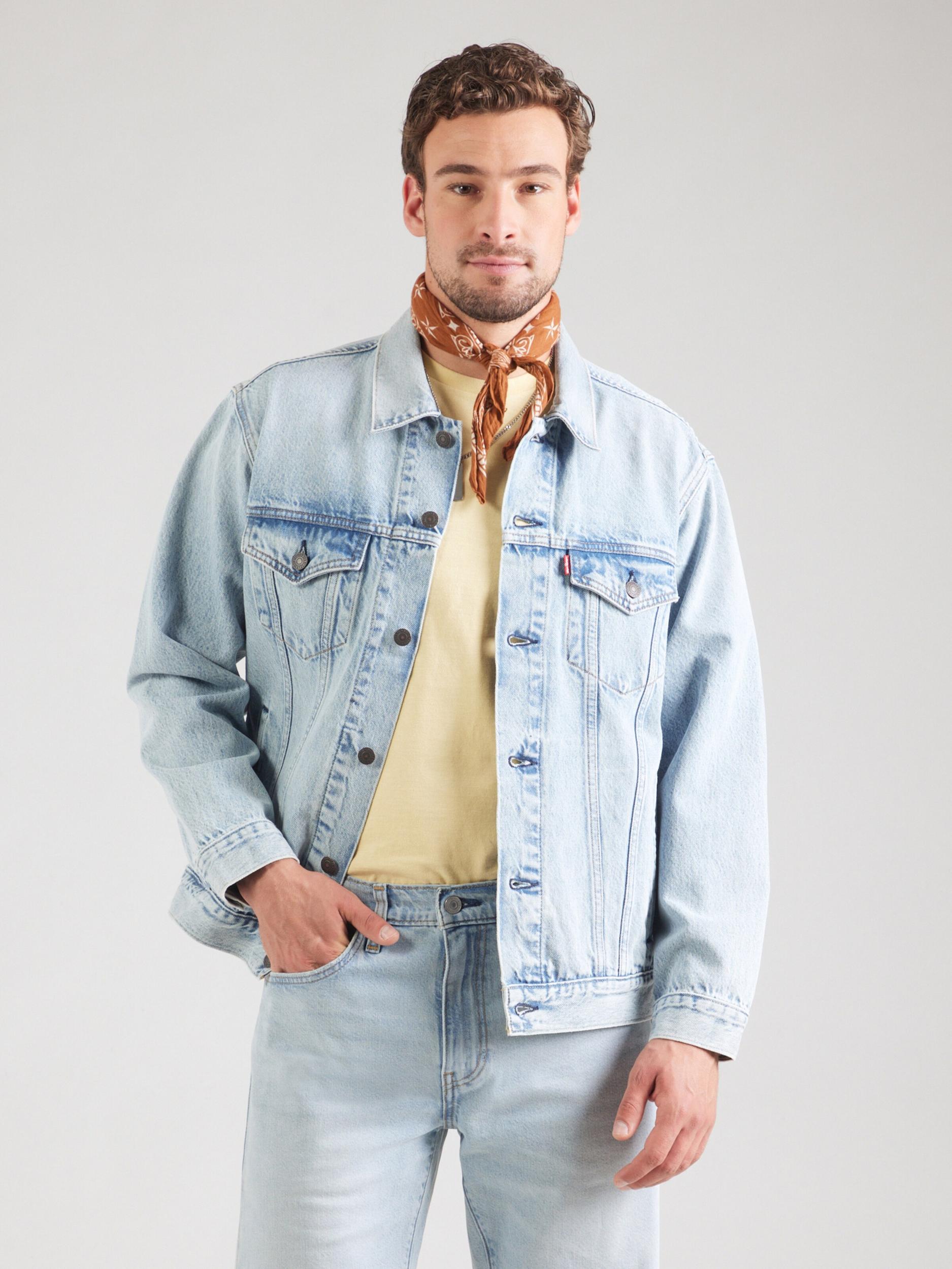 LEVI'S  Prijelazna jakna 'Relaxed Type III Trucker Jacket' svijetloplava