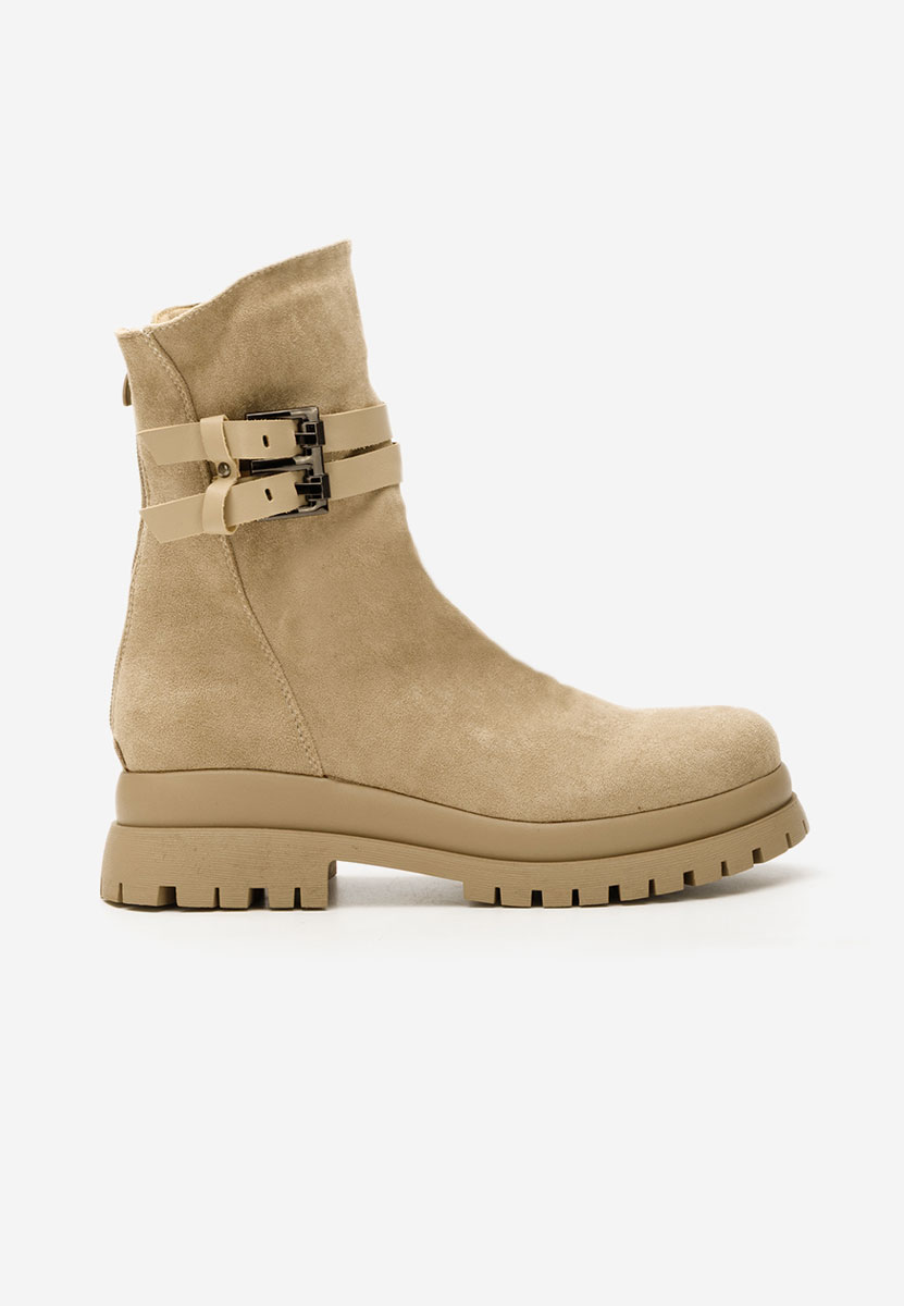 Zapatos Ženske čizme Semika kaki