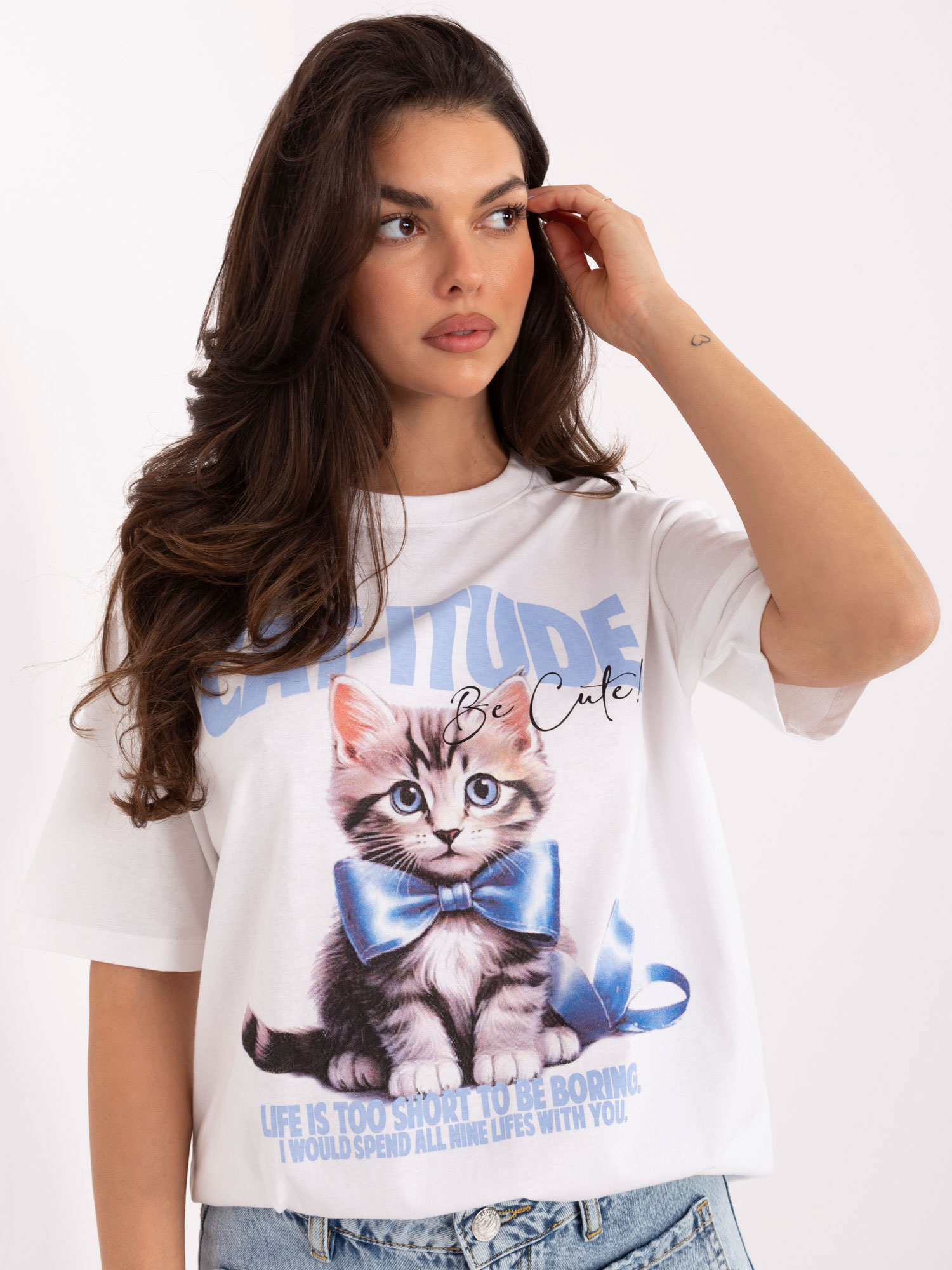 Fresh Made T-shirt-D12083AI02799A-white-blue
