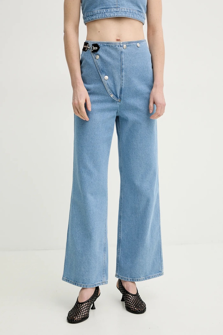 Pamučne traperice Nanushka MAKENA