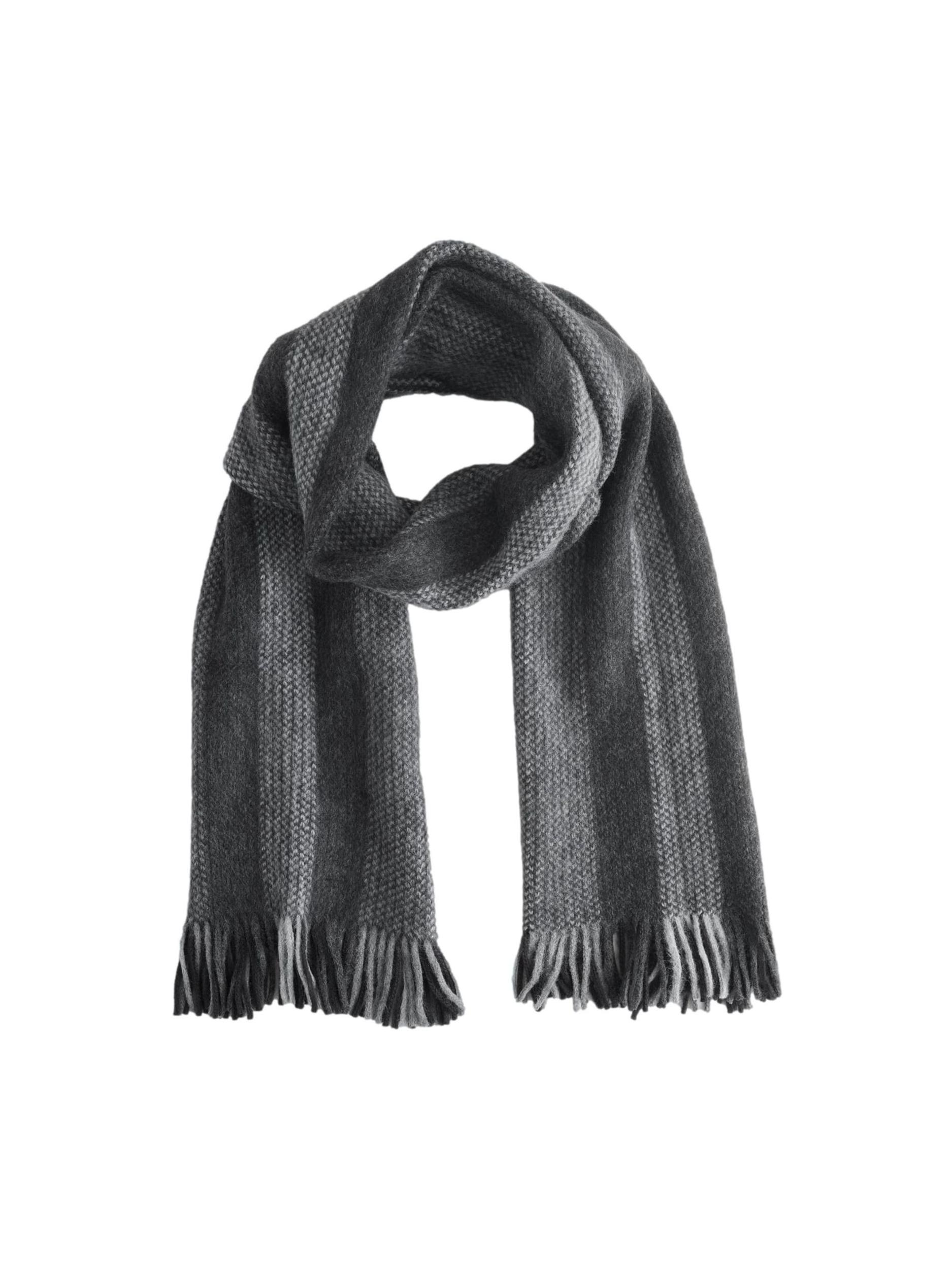 Next Šal antracit siva / kameno siva