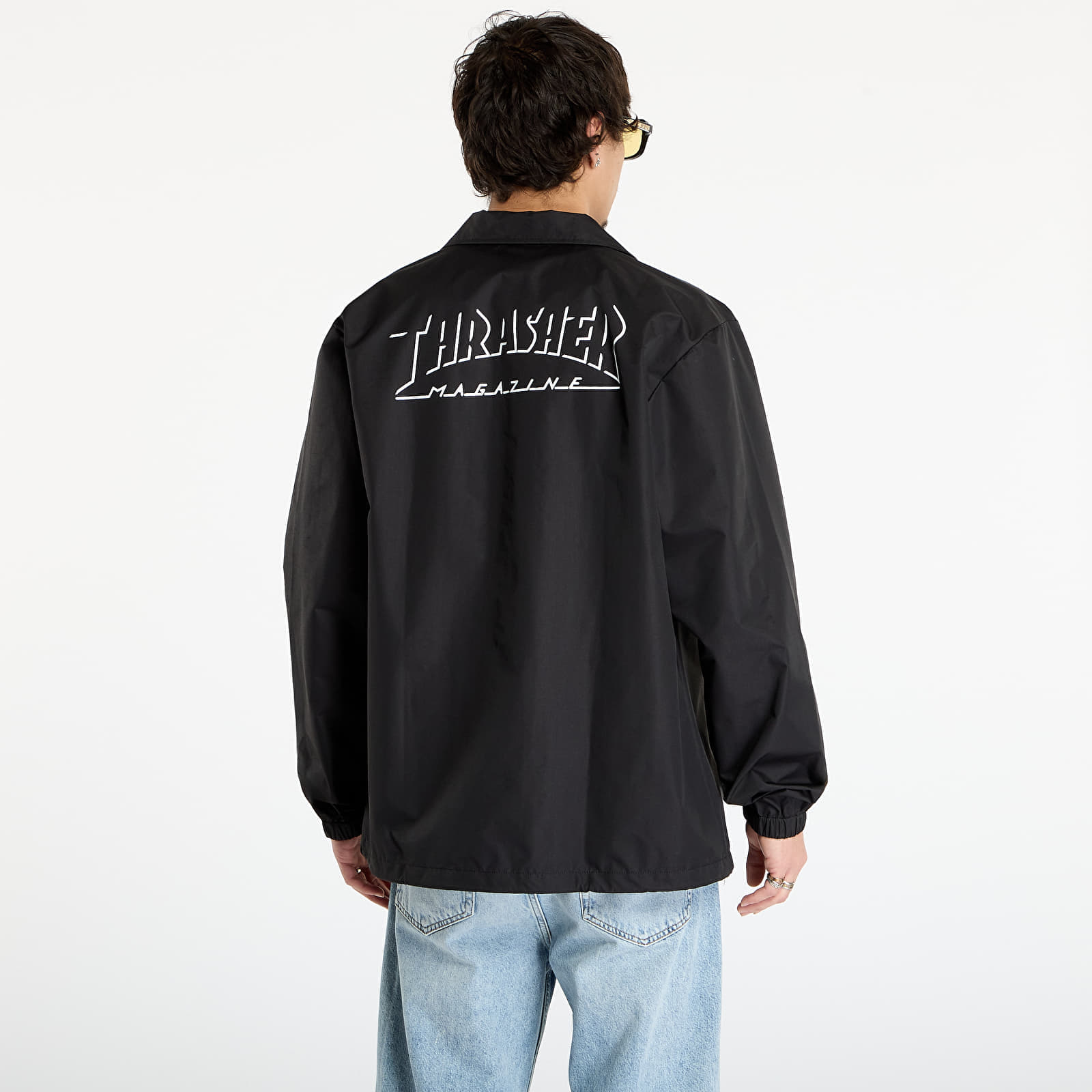 Jakna Thrasher Shadow Mag Logo Coach's Jacket Black/Black