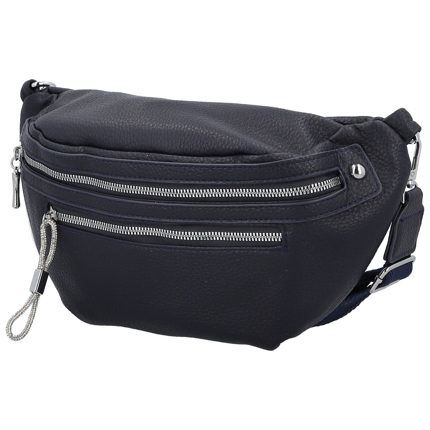 Firenze Trendi ženska torbica za struk od umjetne kože Pentti, tamnoplava