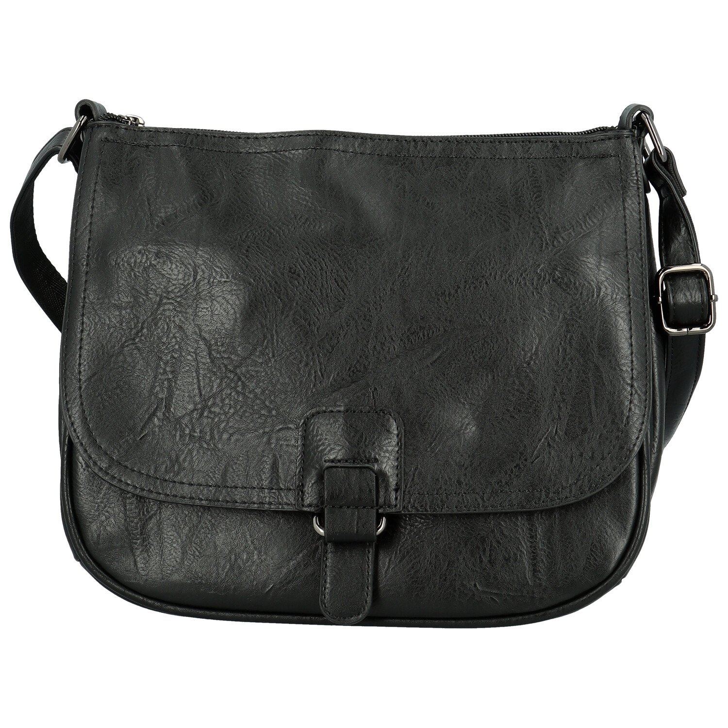 Urban Style Trendovska ženska torbica od umjetne kože preko tijela Gertha, crna