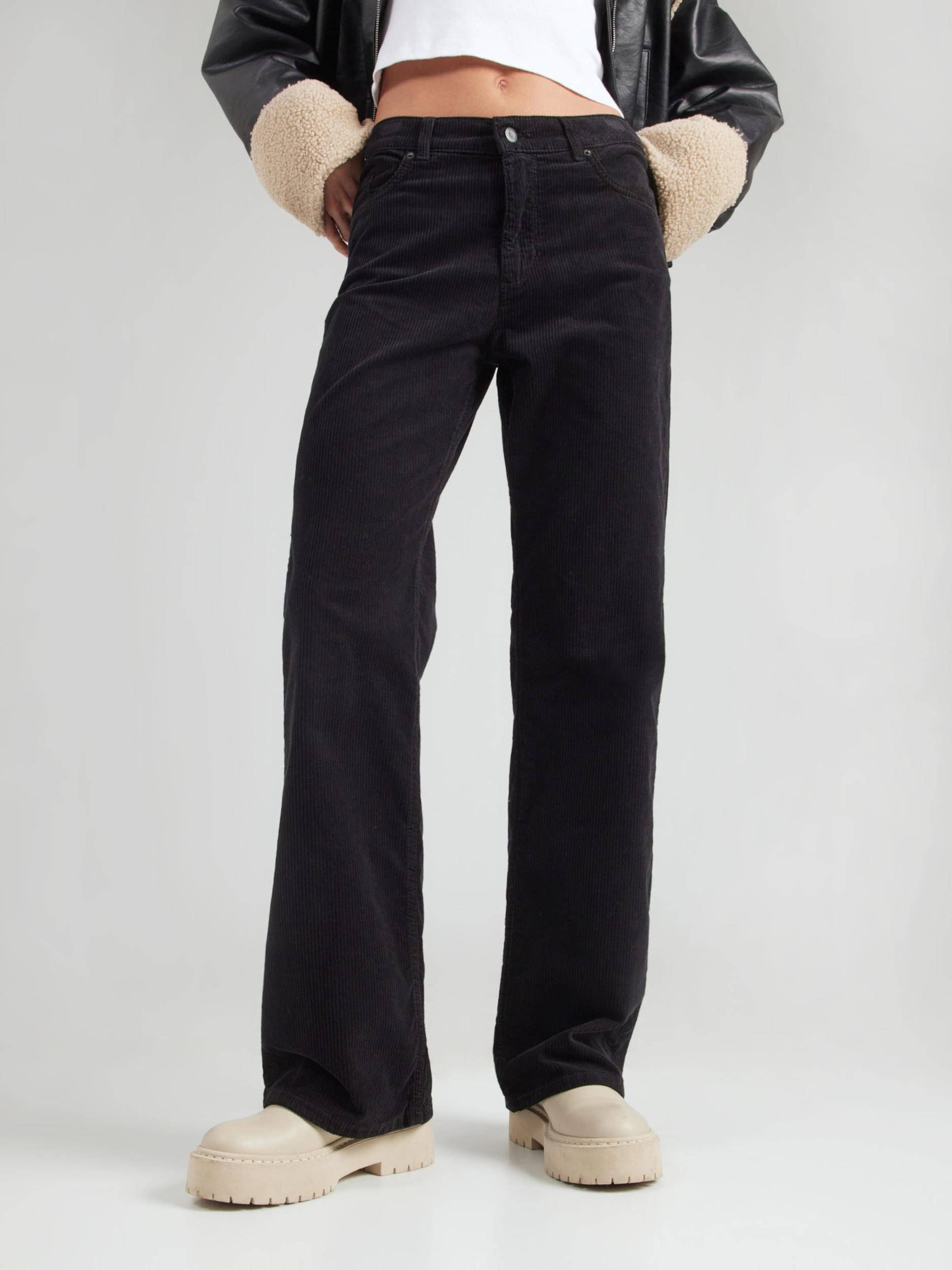 MUSTANG Hlače 'Madison' crna