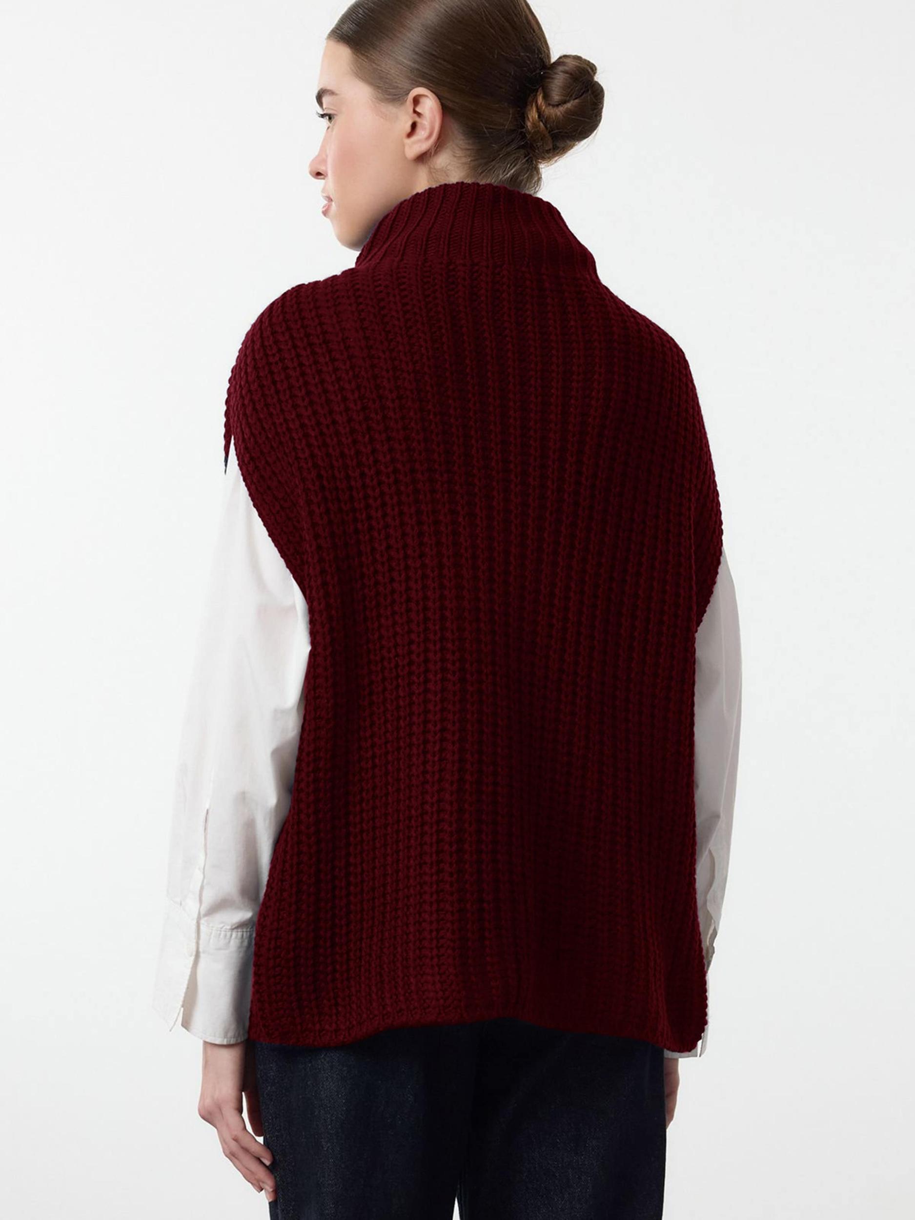 Trendyol Pulover tamno crvena