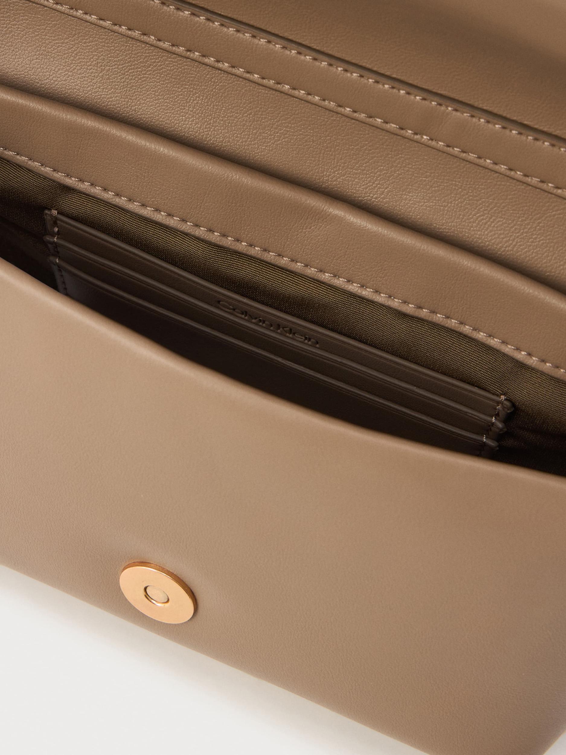 Calvin Klein Torba preko ramena taupe siva