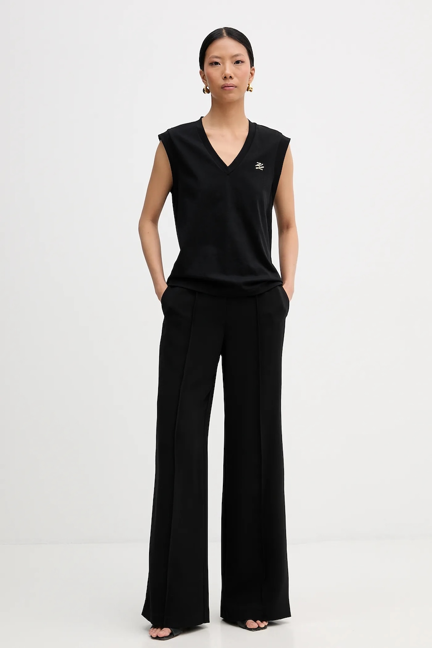 Pamučni top Karl Lagerfeld