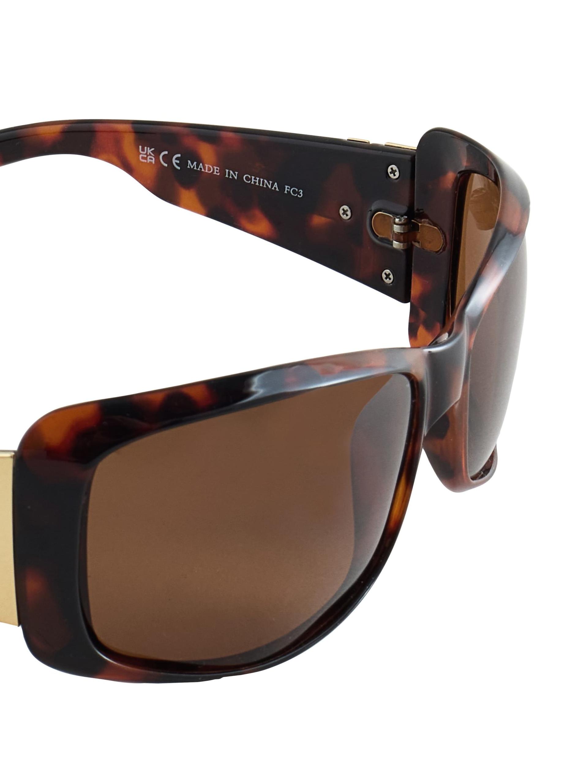 Next Sunčane naočale kestenjasto smeđa / crna