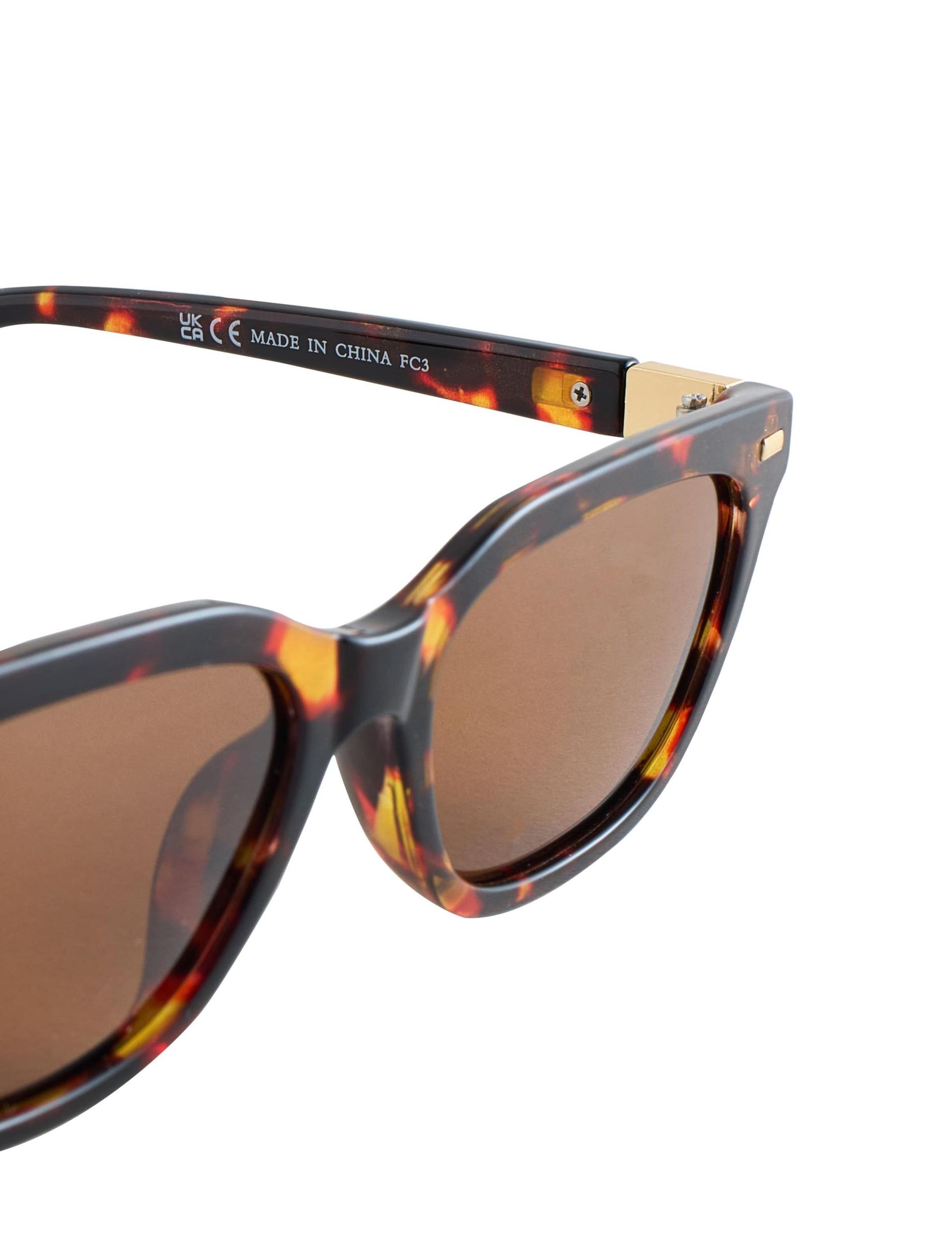 Next Sunčane naočale smeđa / kestenjasto smeđa / crvena