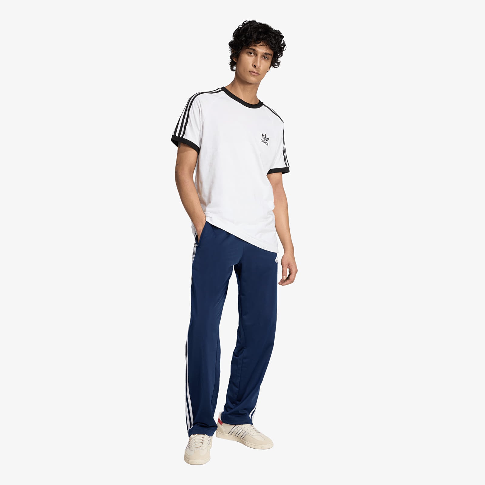 adidas Originals Donji dio trenerke adidas Firebird Track Tracksuit Bottoms Night Indigo/ Black