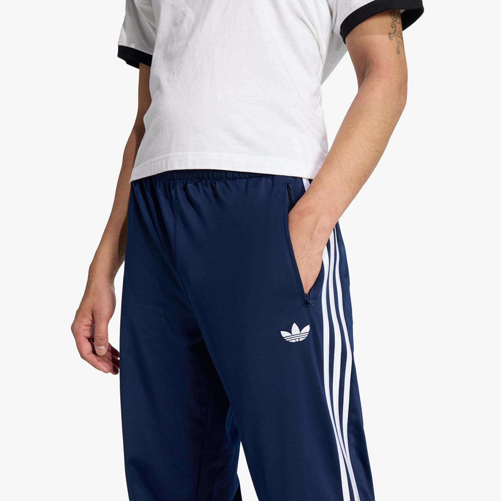 adidas Originals Donji dio trenerke adidas Firebird Track Tracksuit Bottoms Night Indigo/ Black