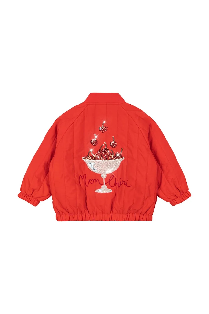 Dječja bomber jakna Konges Sløjd JUNO SEQUIN BOMBER JACKET