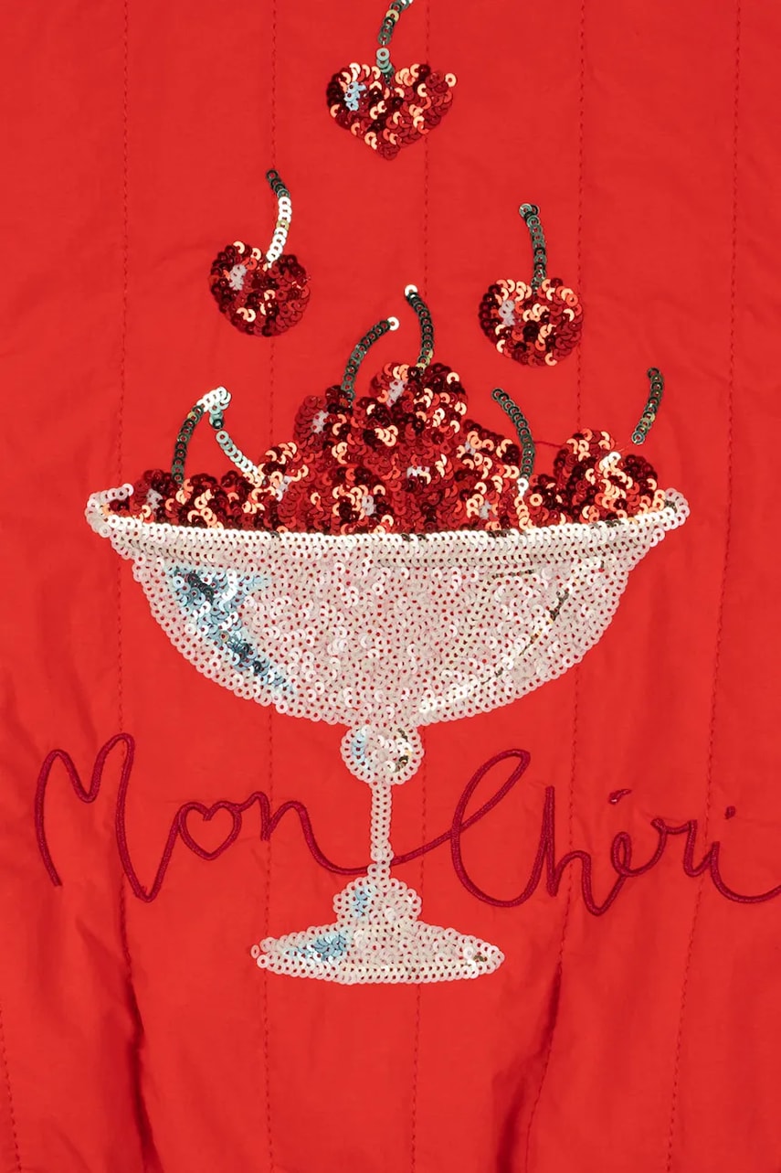 Dječja bomber jakna Konges Sløjd JUNO SEQUIN BOMBER JACKET