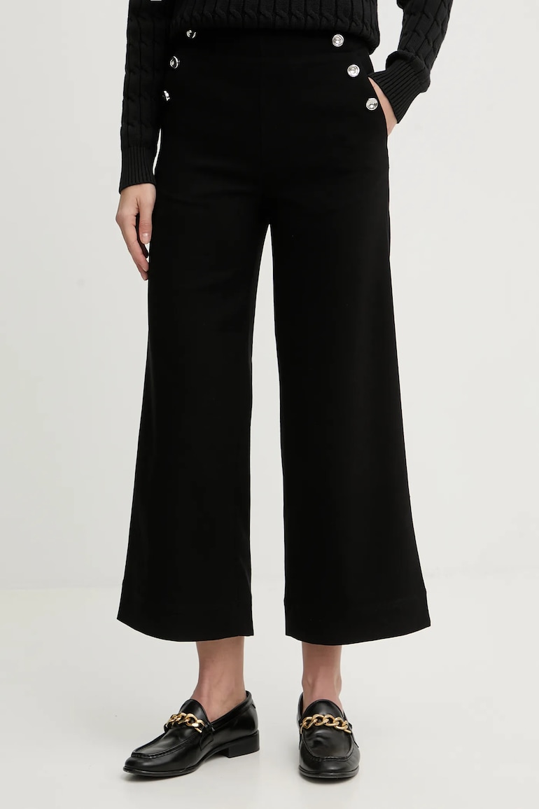 Hlače s primjesom vune United Colors of Benetton