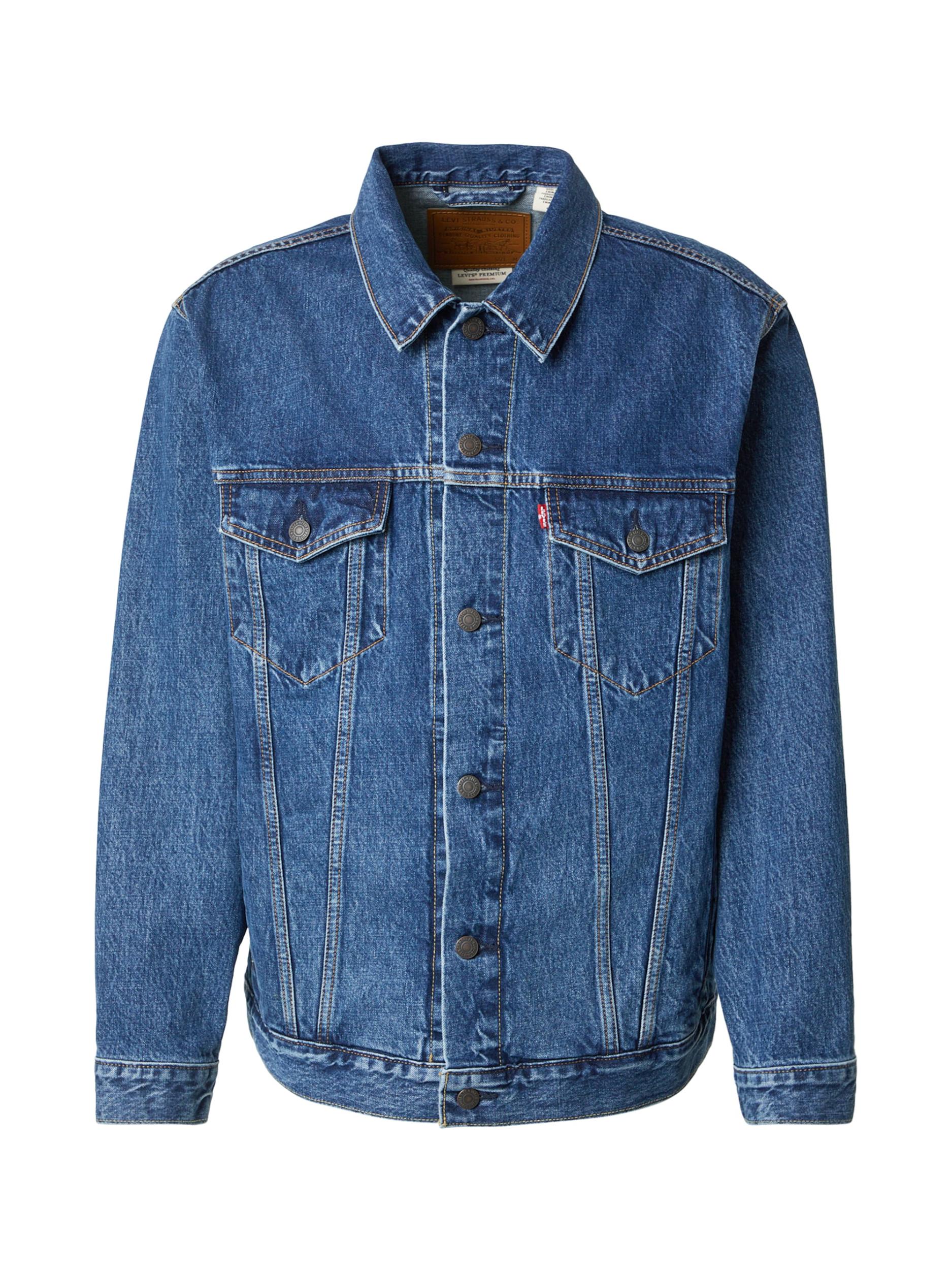 LEVI'S  Prijelazna jakna 'Relaxed Type III Trucker Jacket' plavi traper