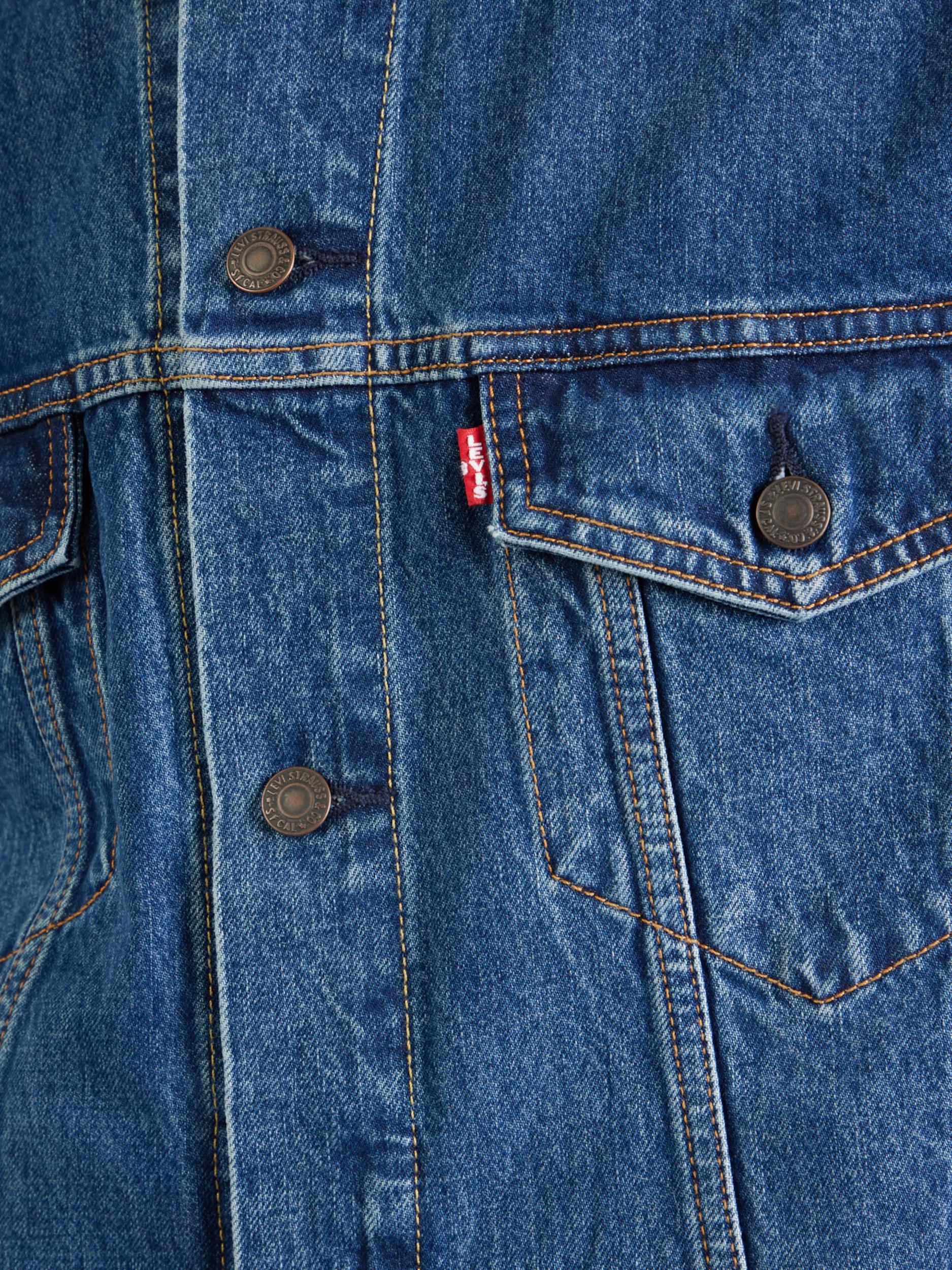 LEVI'S  Prijelazna jakna 'Relaxed Type III Trucker Jacket' plavi traper