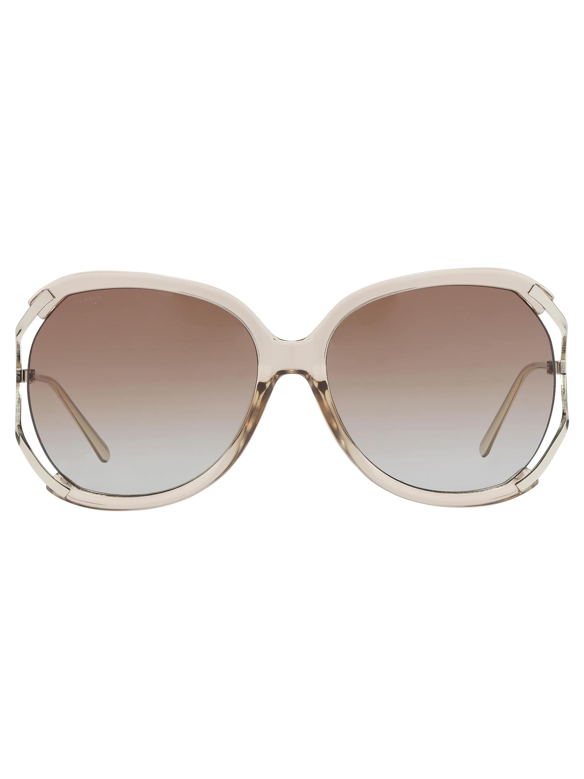 Pilgrim Sunčane naočale 'Hella' smeđa / zlatna