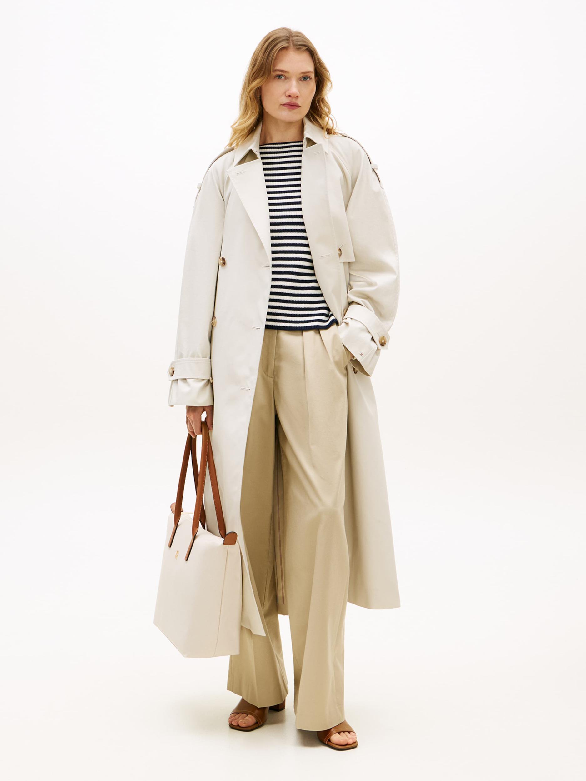 TOMMY HILFIGER Shopper torba 'Pepette' boja pijeska / konjak