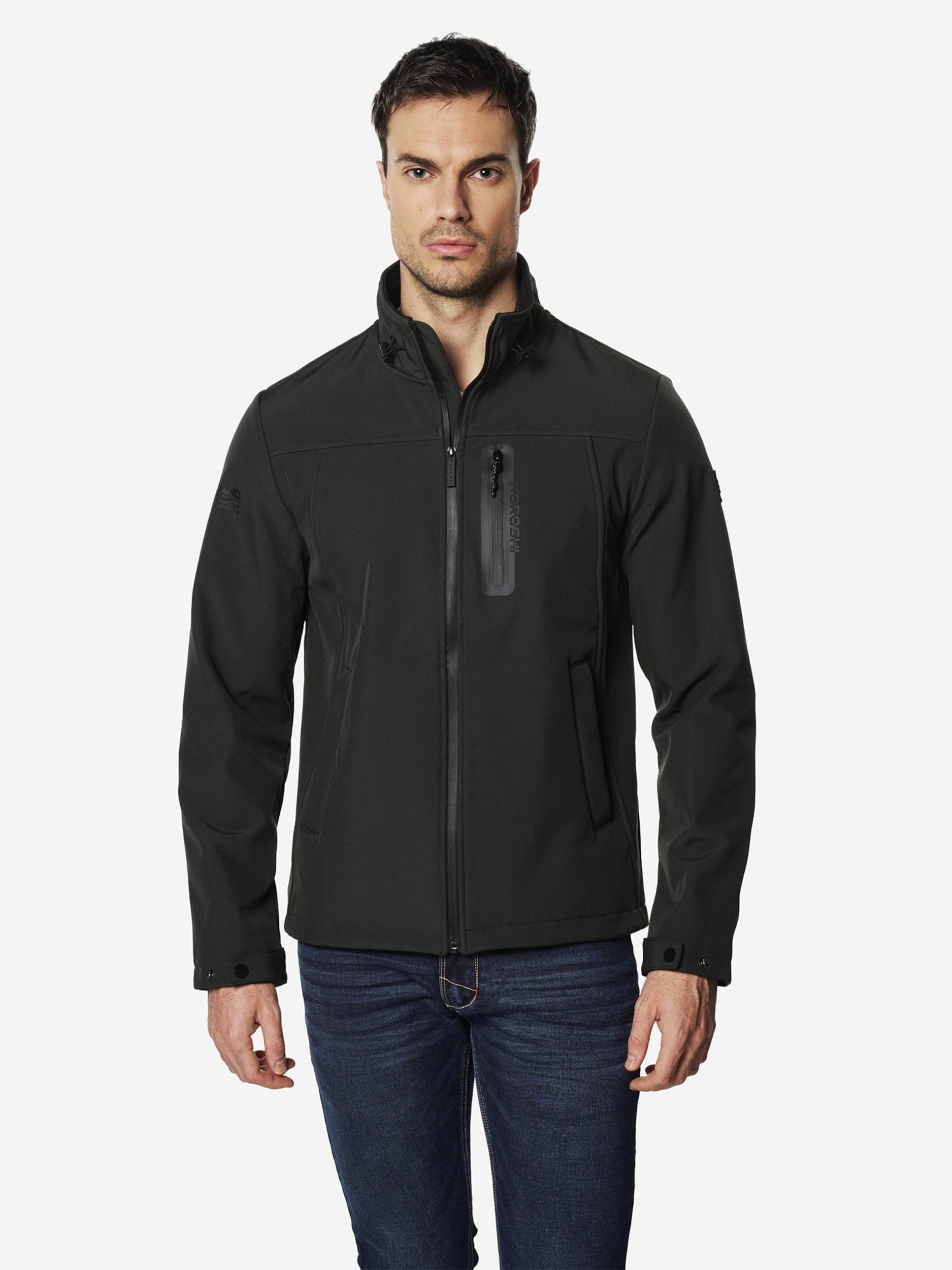 KOROSHI Prijelazna jakna crna