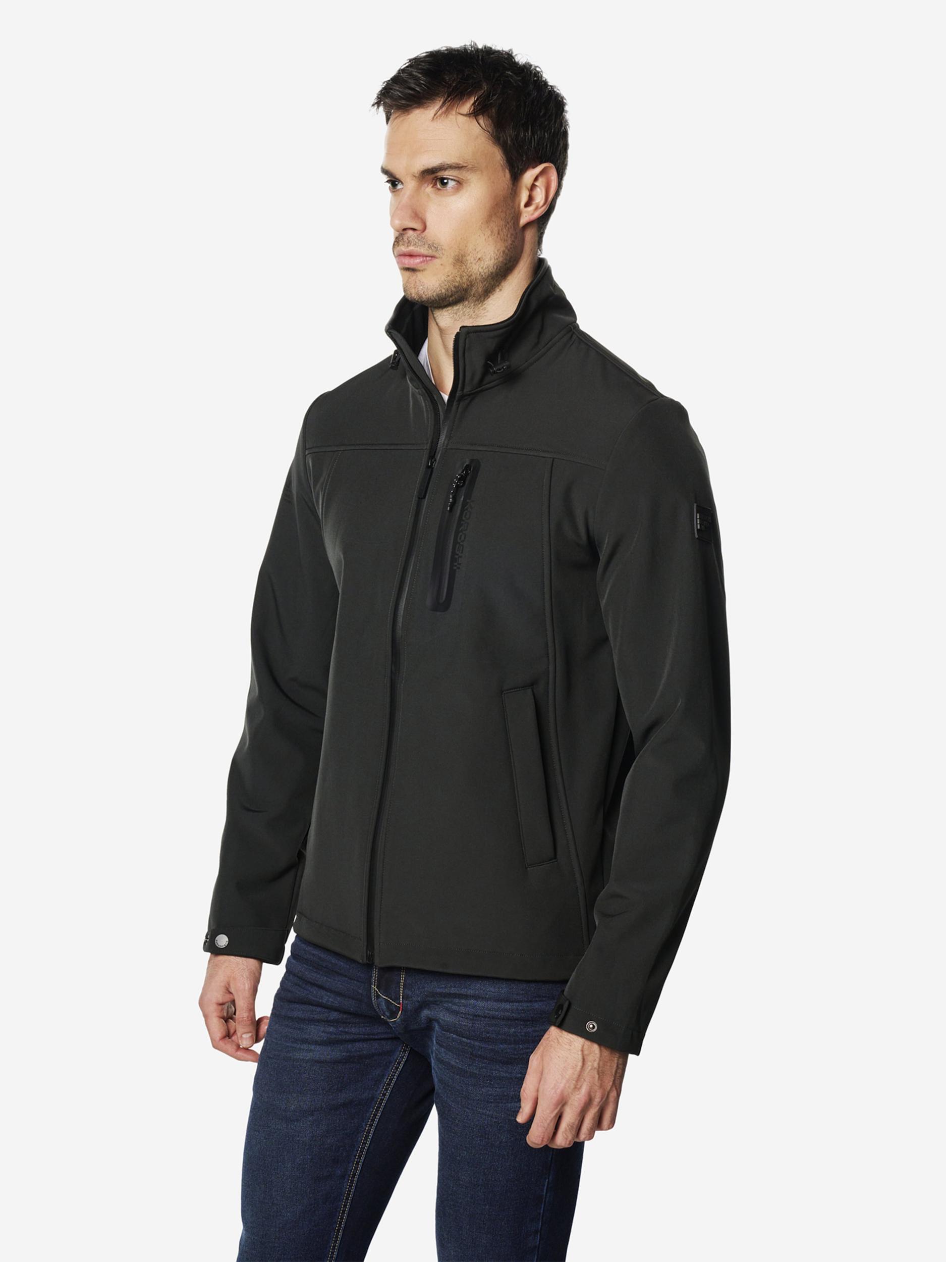 KOROSHI Prijelazna jakna crna