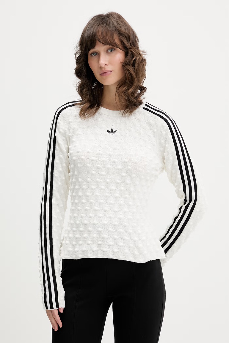 Pulover s dodatkom vune adidas Originals