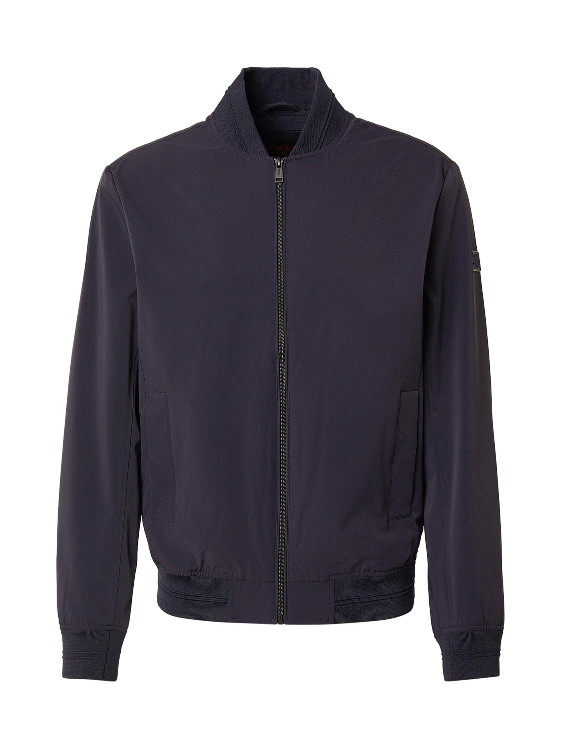 GUESS Prijelazna jakna tamno plava