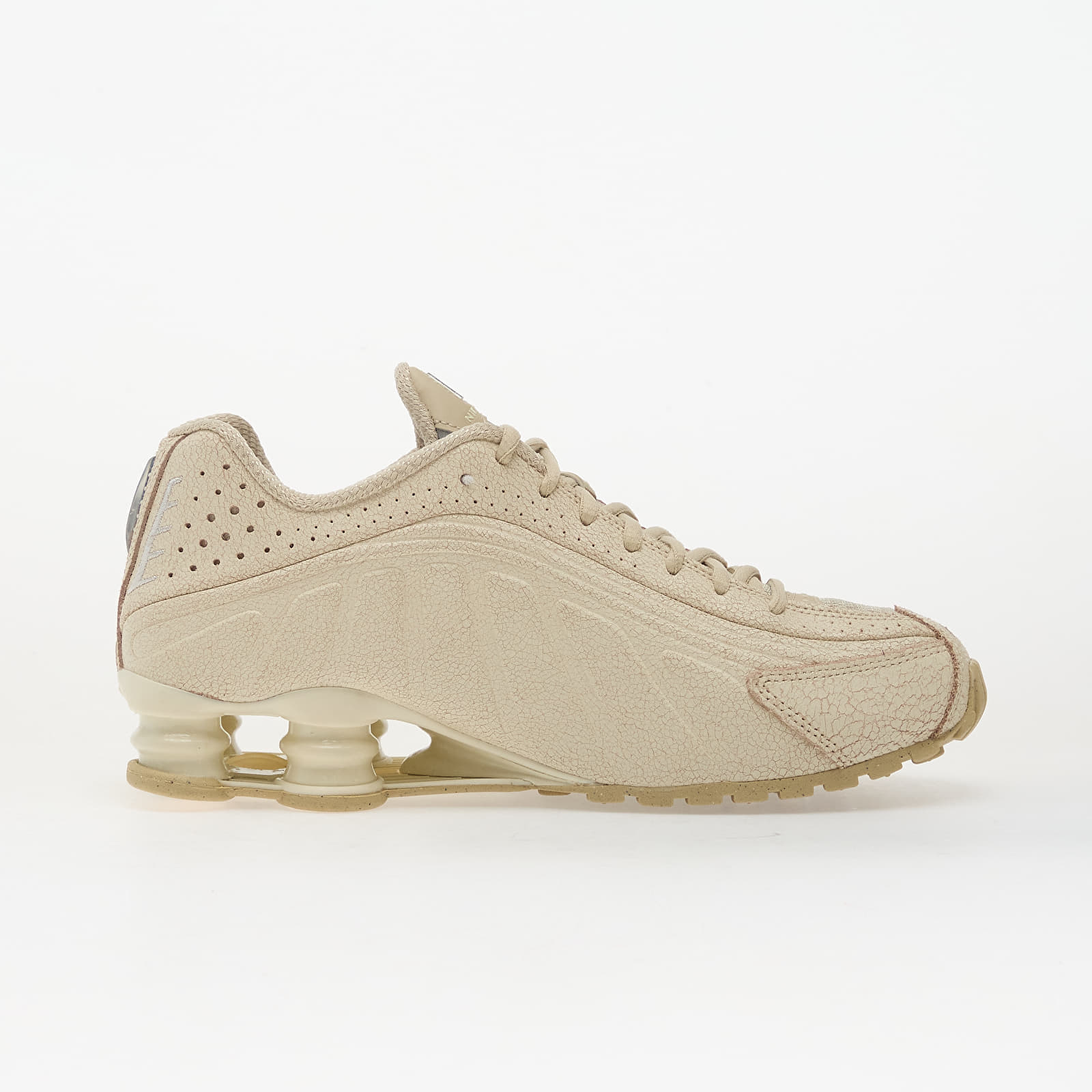 Nike Shox R4 Qs Natural/ Net-Metallic Silver