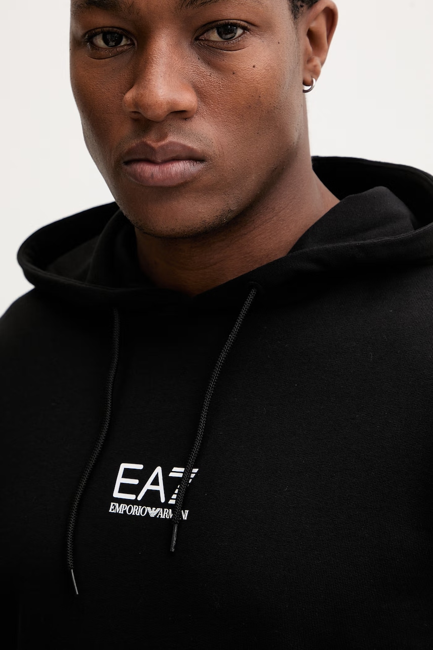 Pamučna dukserica EA7 Emporio Armani