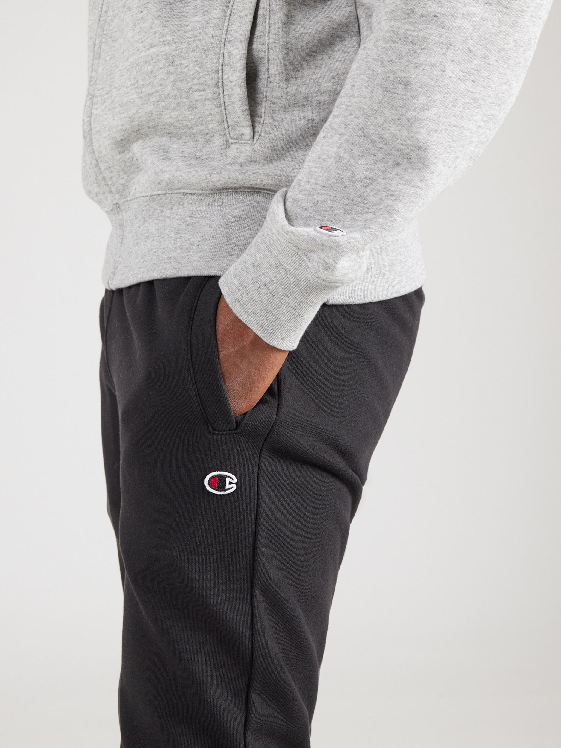 Champion Authentic Athletic Apparel Jogging komplet siva / crna