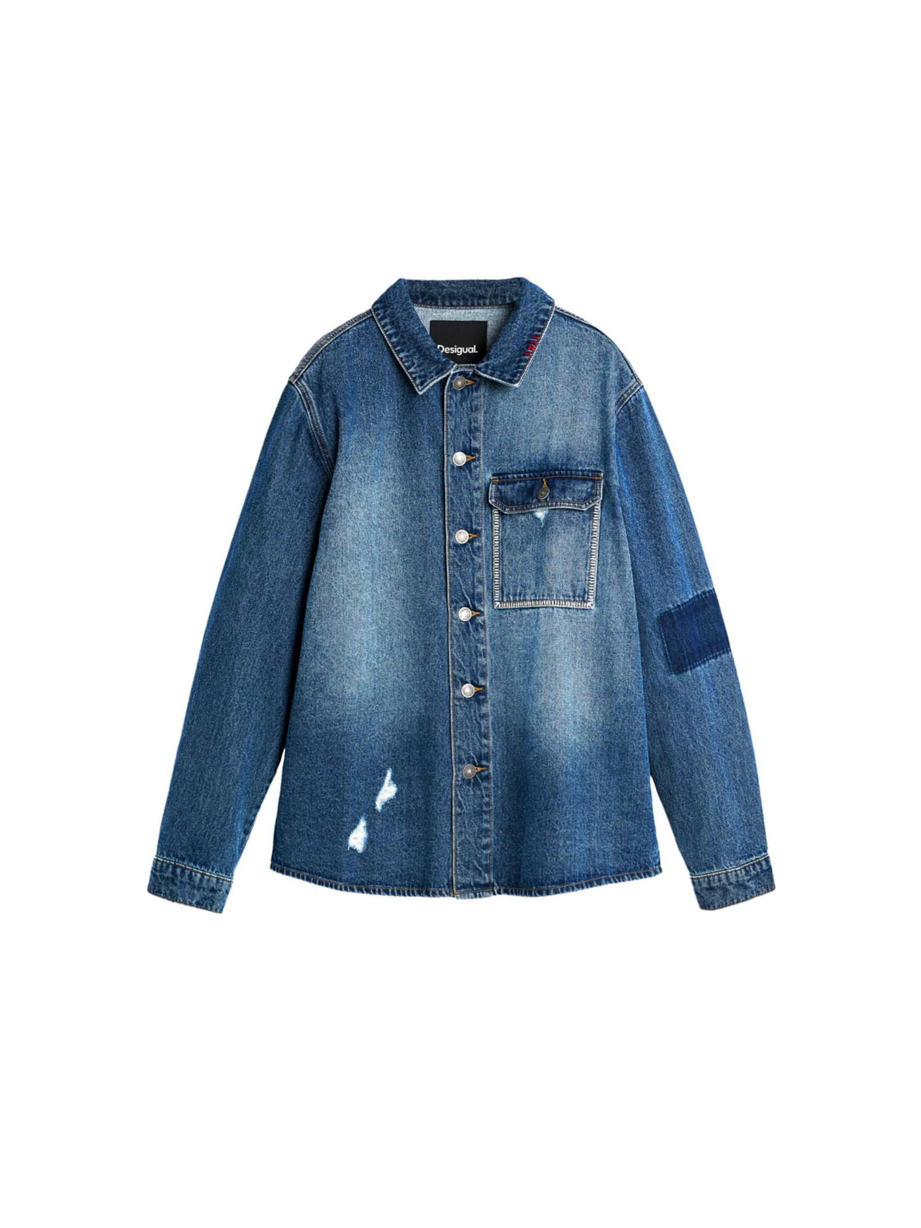 Desigual Prijelazna jakna plavi traper