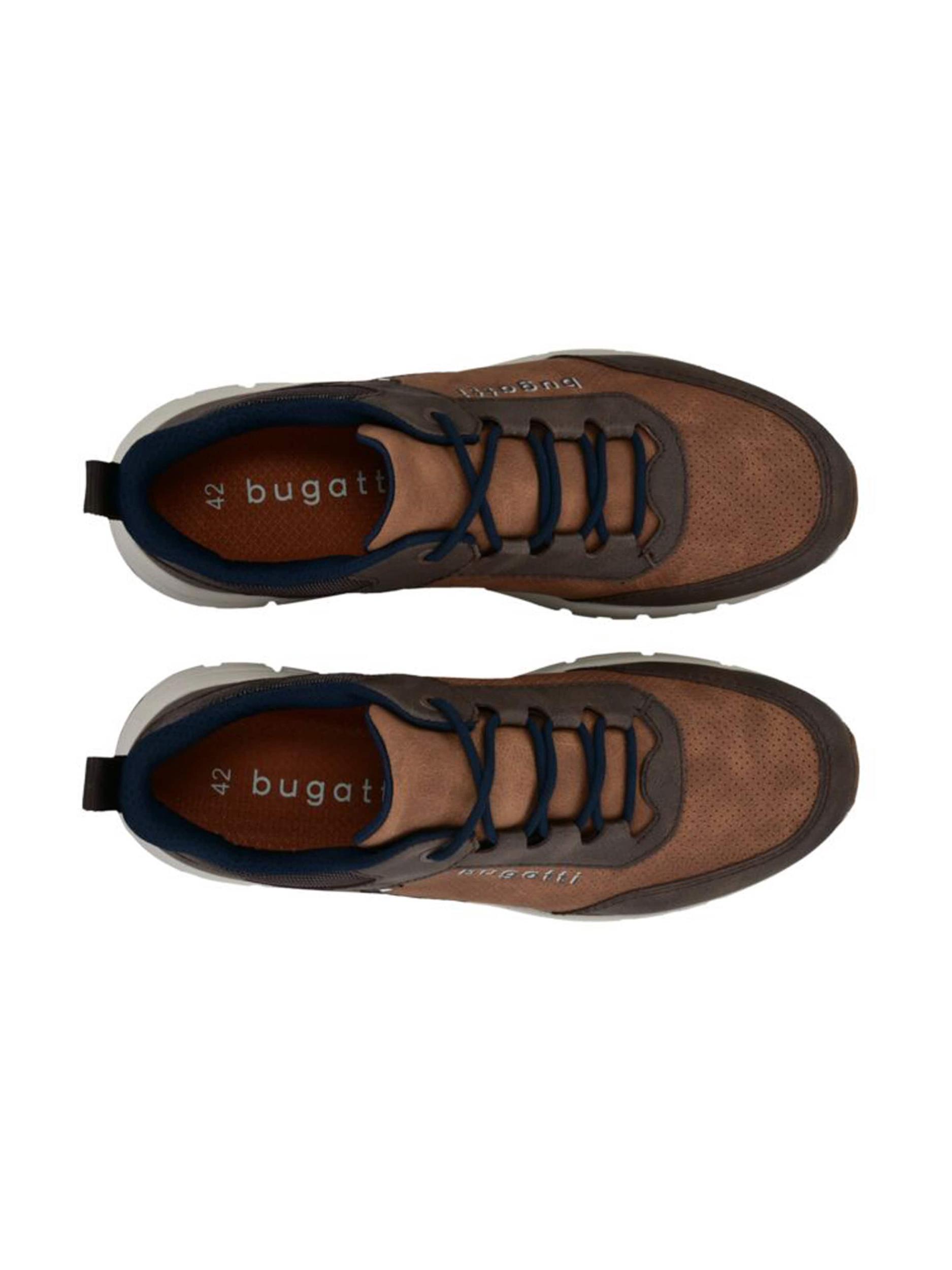 bugatti Niske tenisice smeđa / tamno smeđa