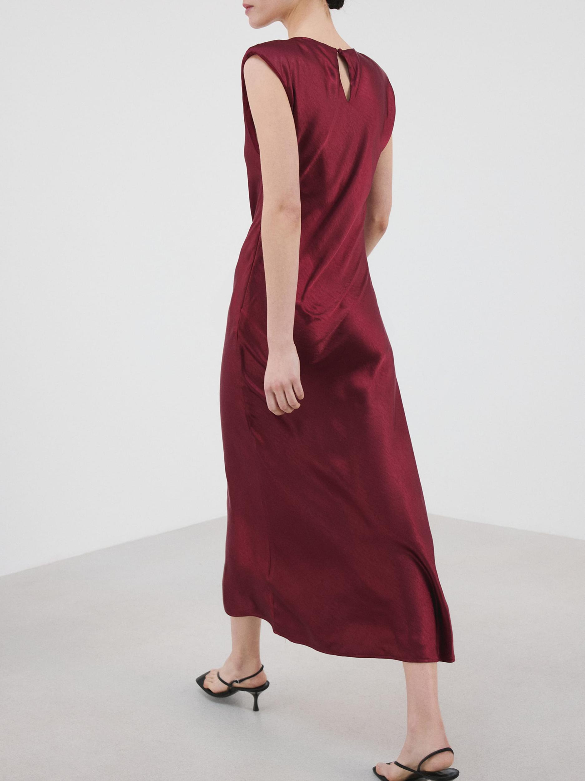 MANGO Haljina 'Gante3' bordo