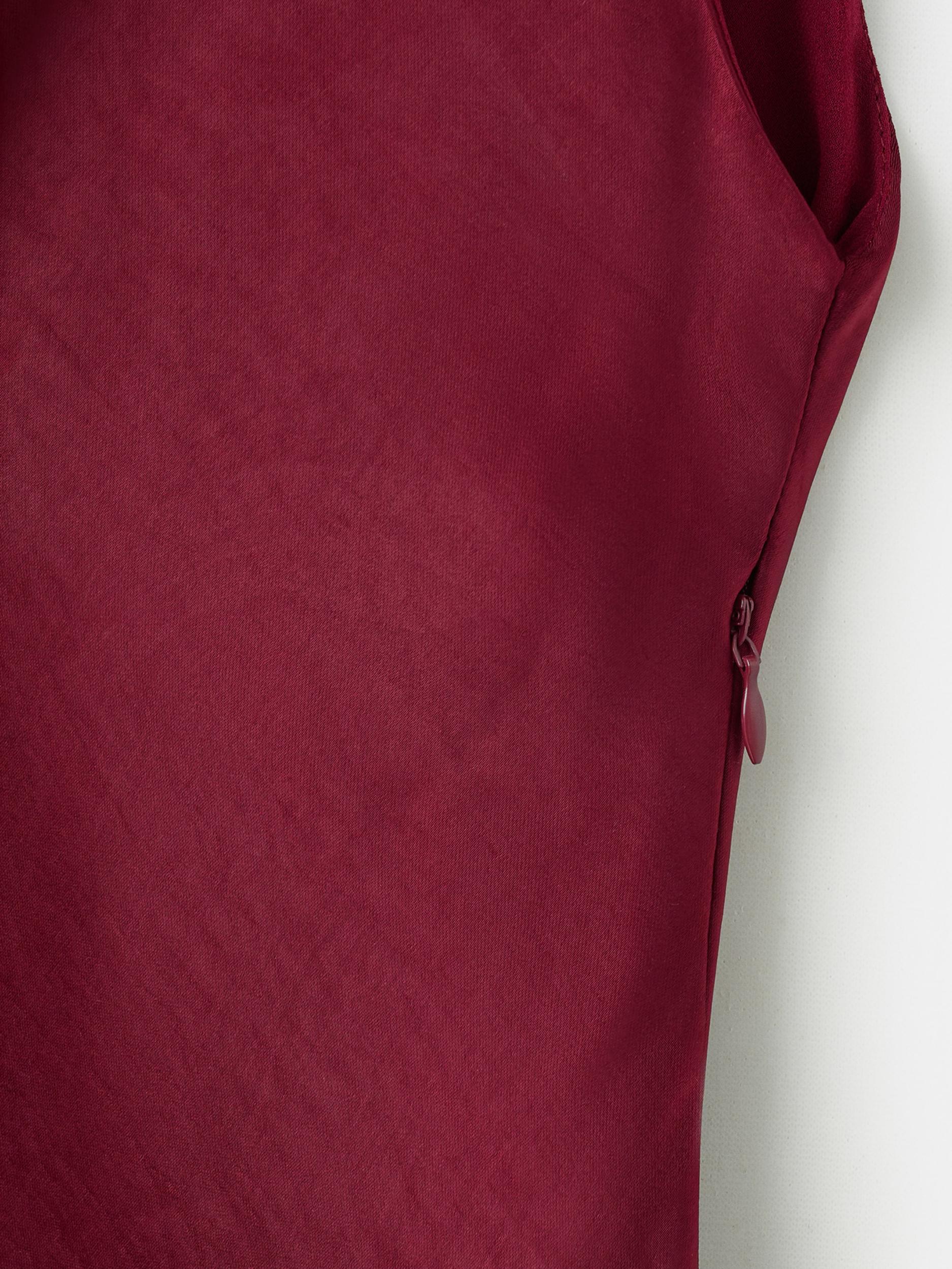 MANGO Haljina 'Gante3' bordo