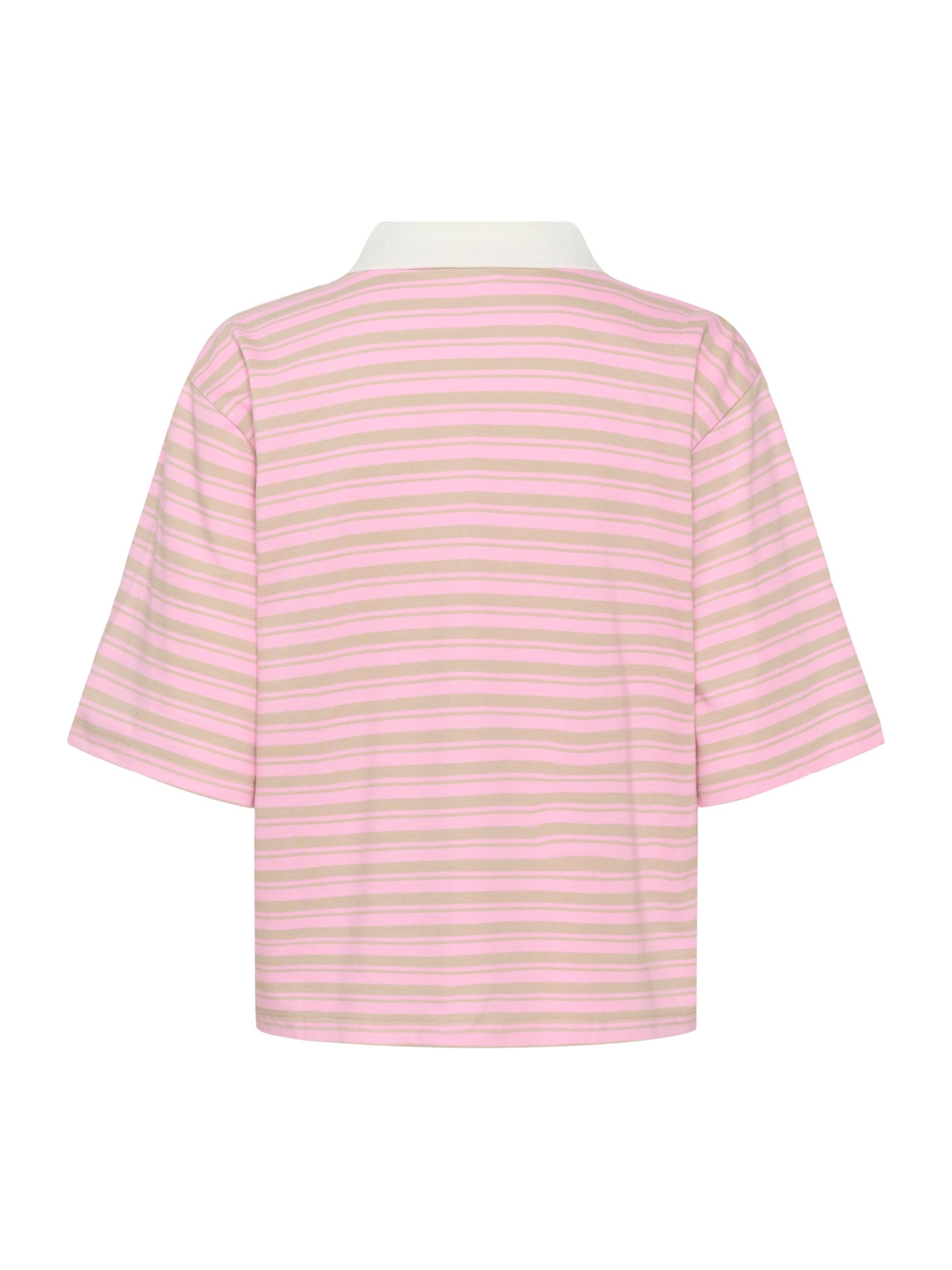 Kaffe Majica 'KAmiala' pastelno zelena / roza