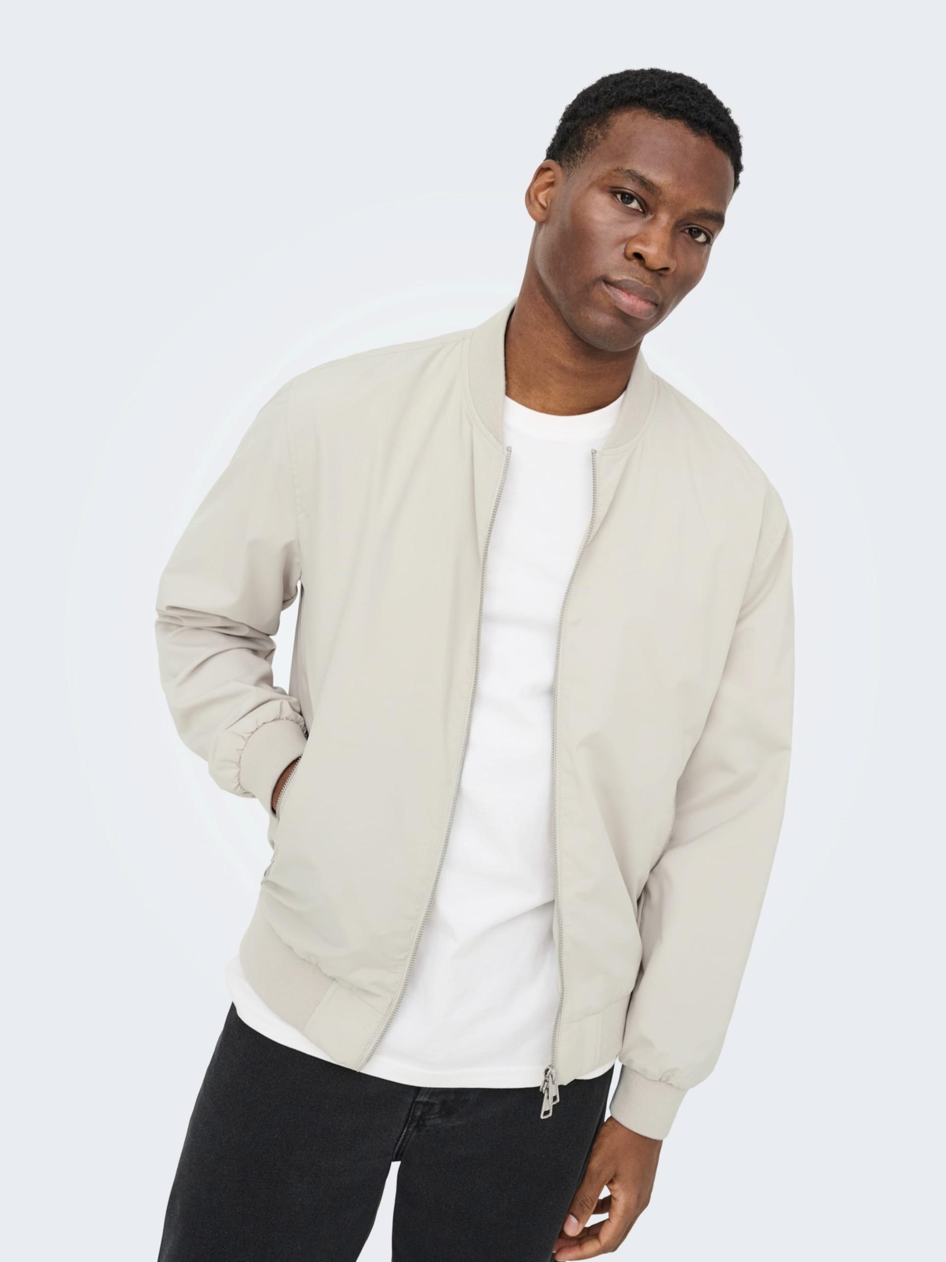 Only & Sons Prijelazna jakna 'ONSLando' bež siva