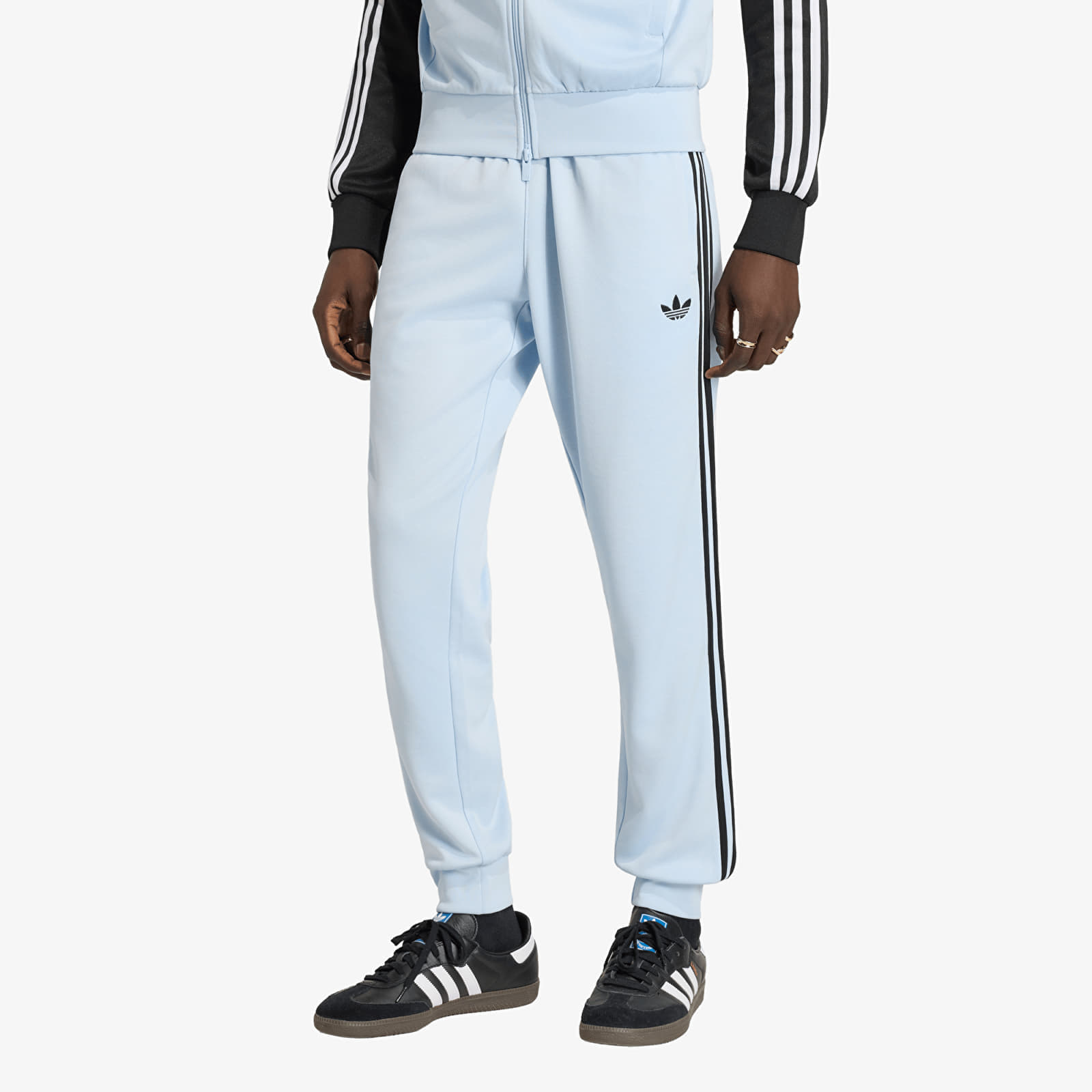 adidas Originals Donji dio trenerke adidas Sst Track Pants Crystal Sky