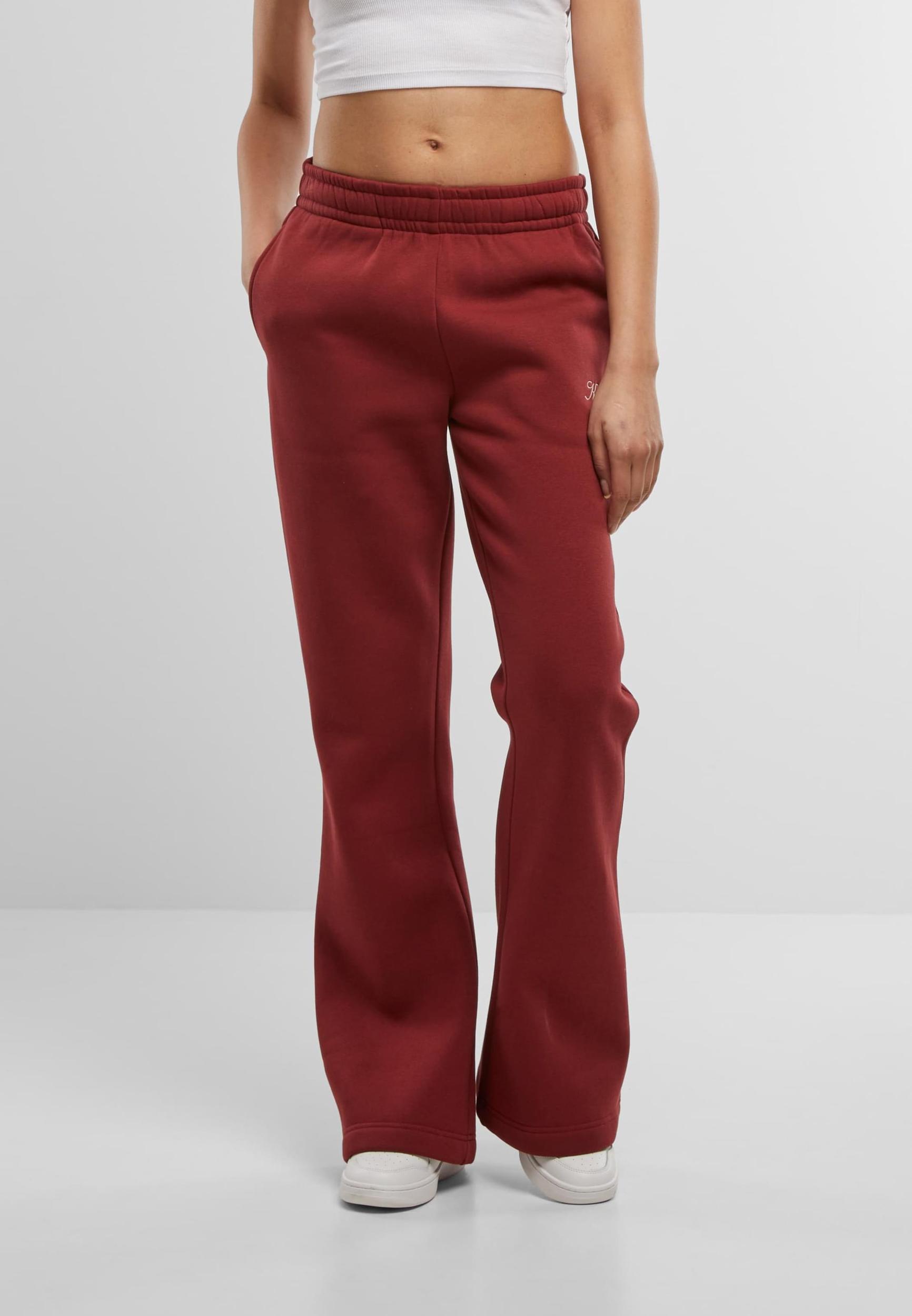 Karl Kani Hlače 'Script' tamno crvena