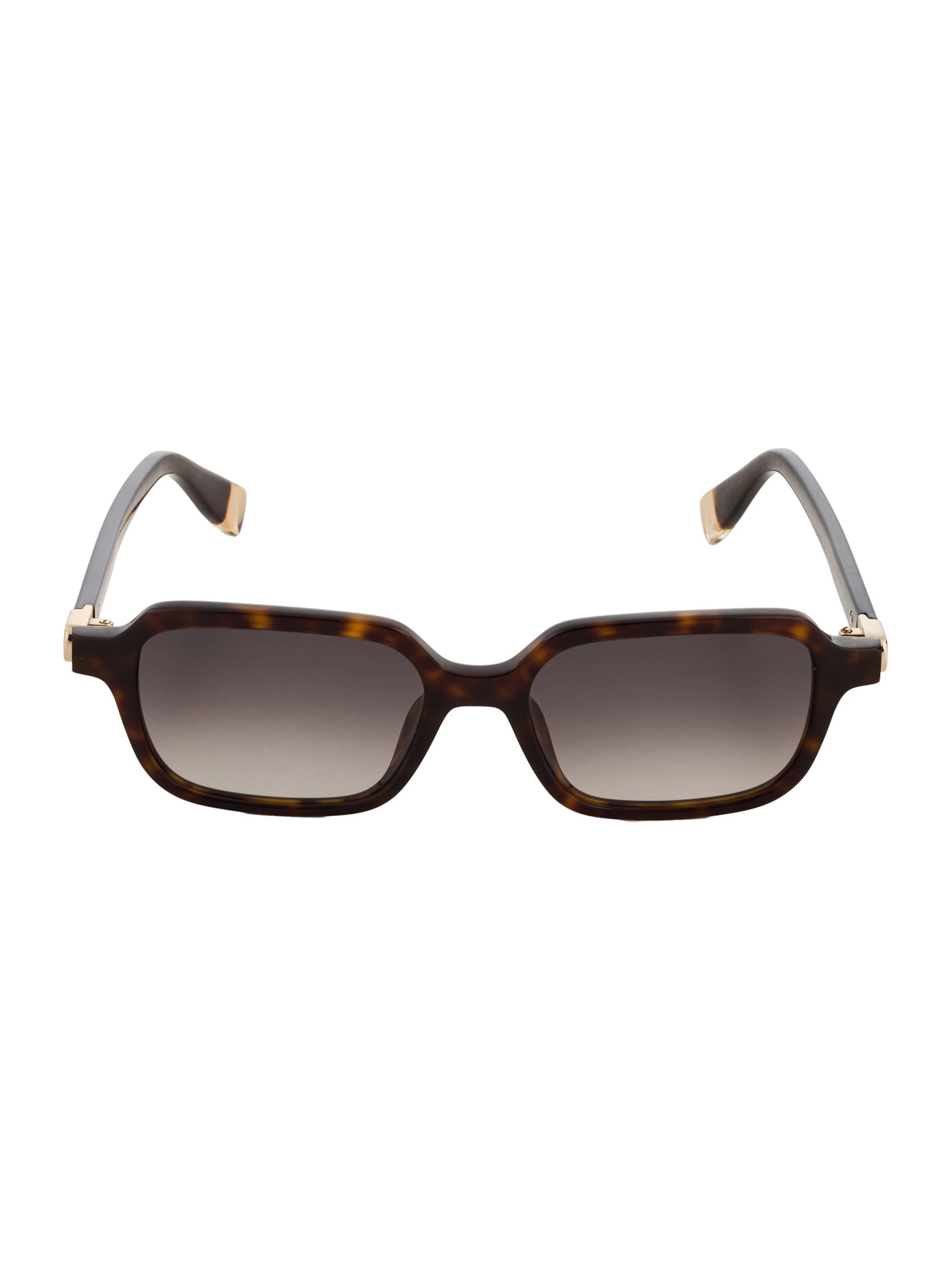 FURLA Sunčane naočale konjak / tamno smeđa