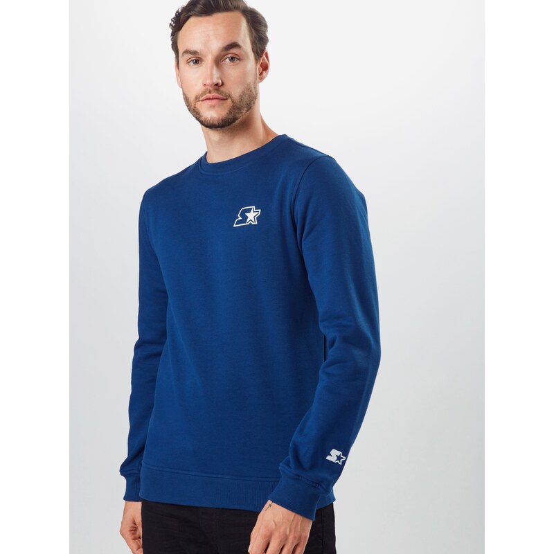 Starter Black Label Sweater majica kraljevsko plava / bijela
