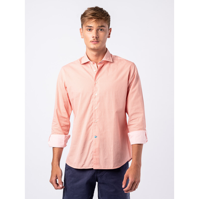 Panareha Men's Cotton Shirt CAPRI orange
