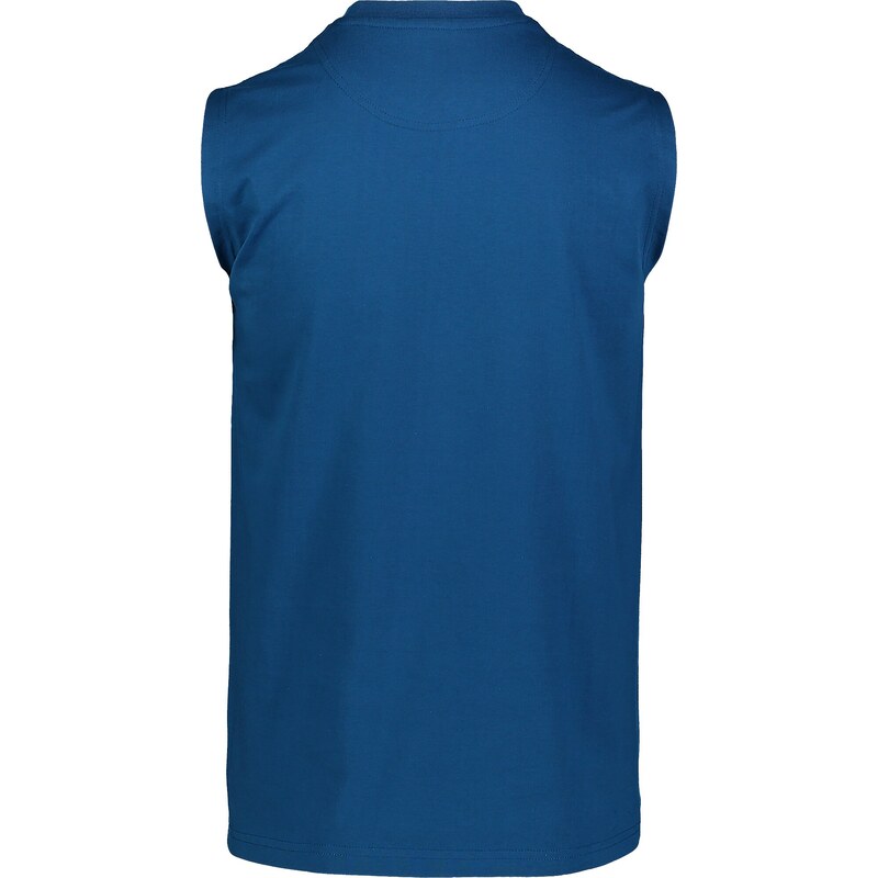 Nordblanc Plava muška pamučna majica bez rukava GOWAY