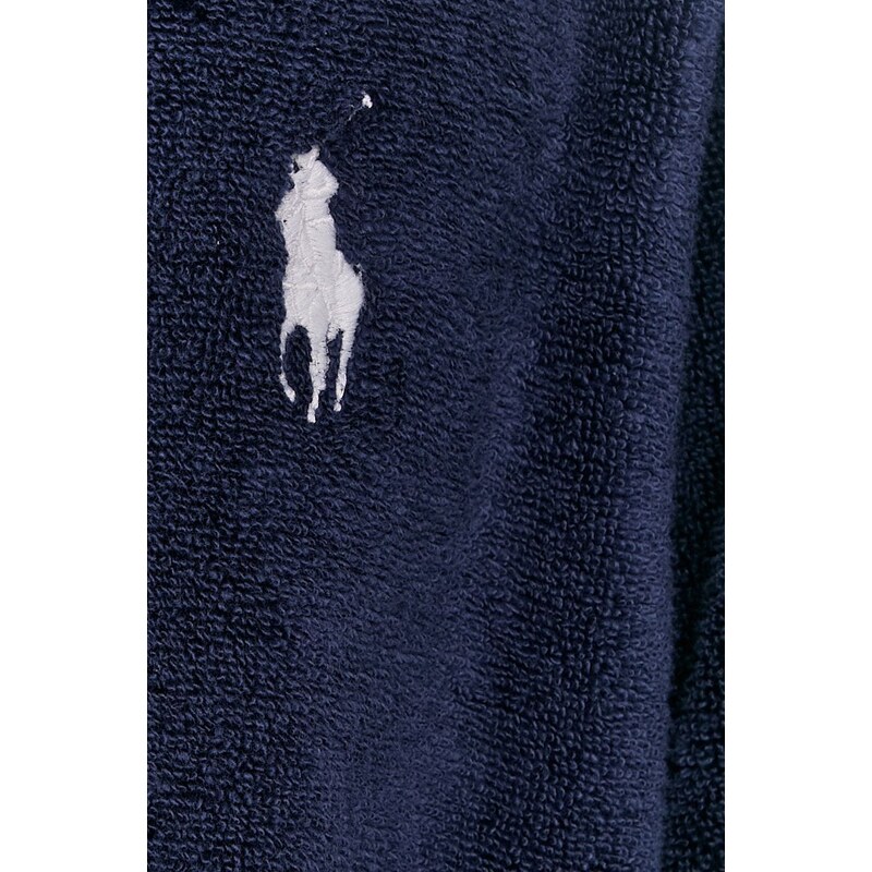 Kućni ogrtač Polo Ralph Lauren boja: tamno plava