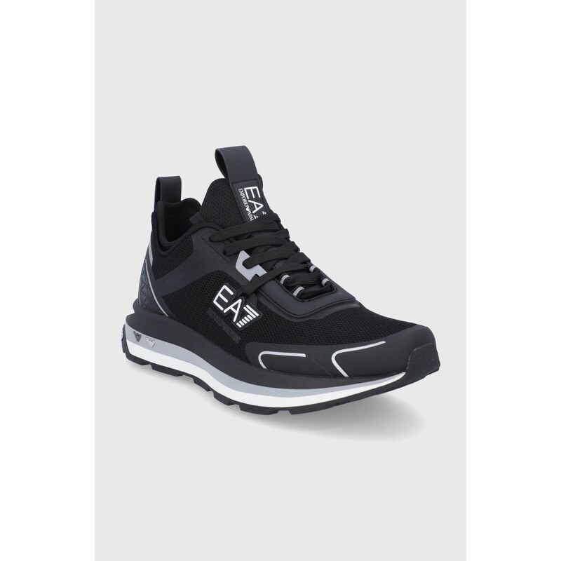 Cipele EA7 Emporio Armani boja: crna