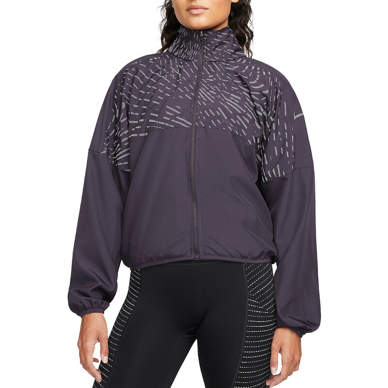 Nike reflective deals running jacket